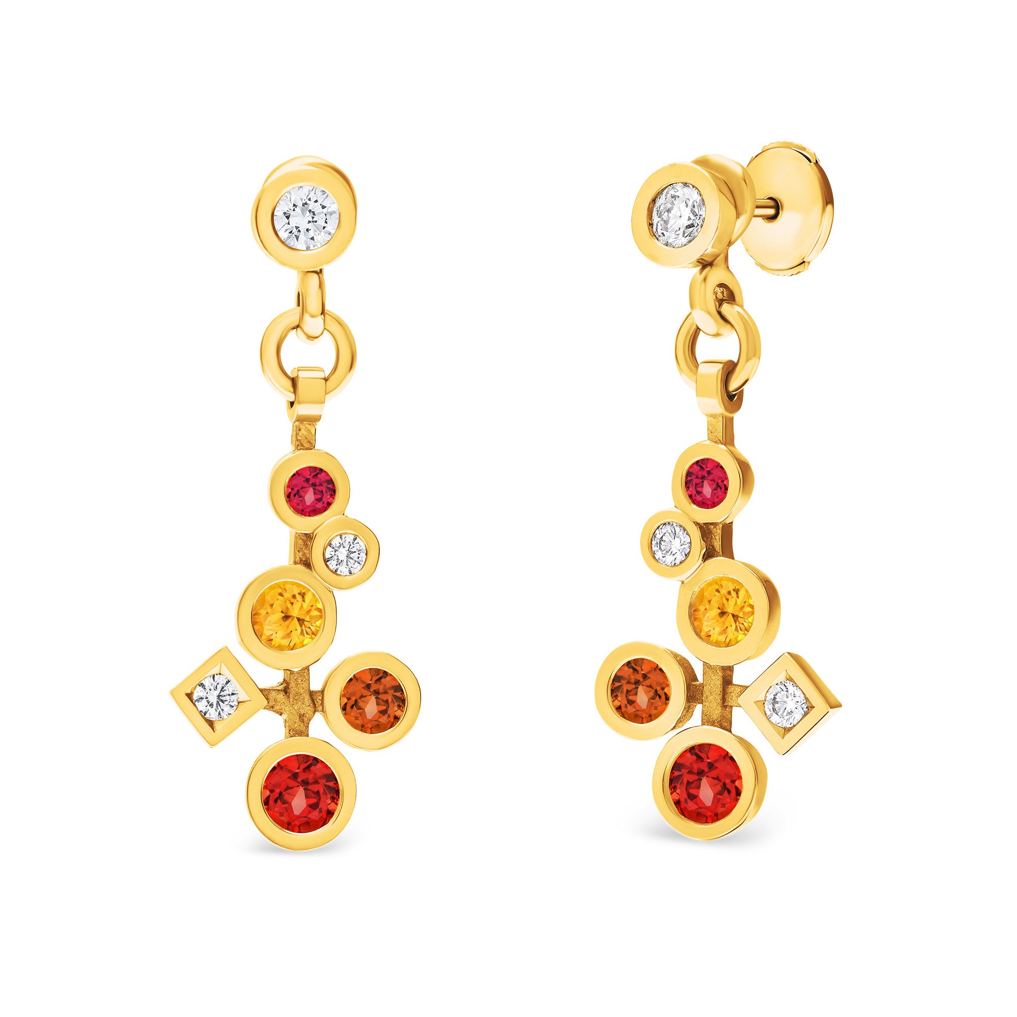 Cascade Couleurs earrings