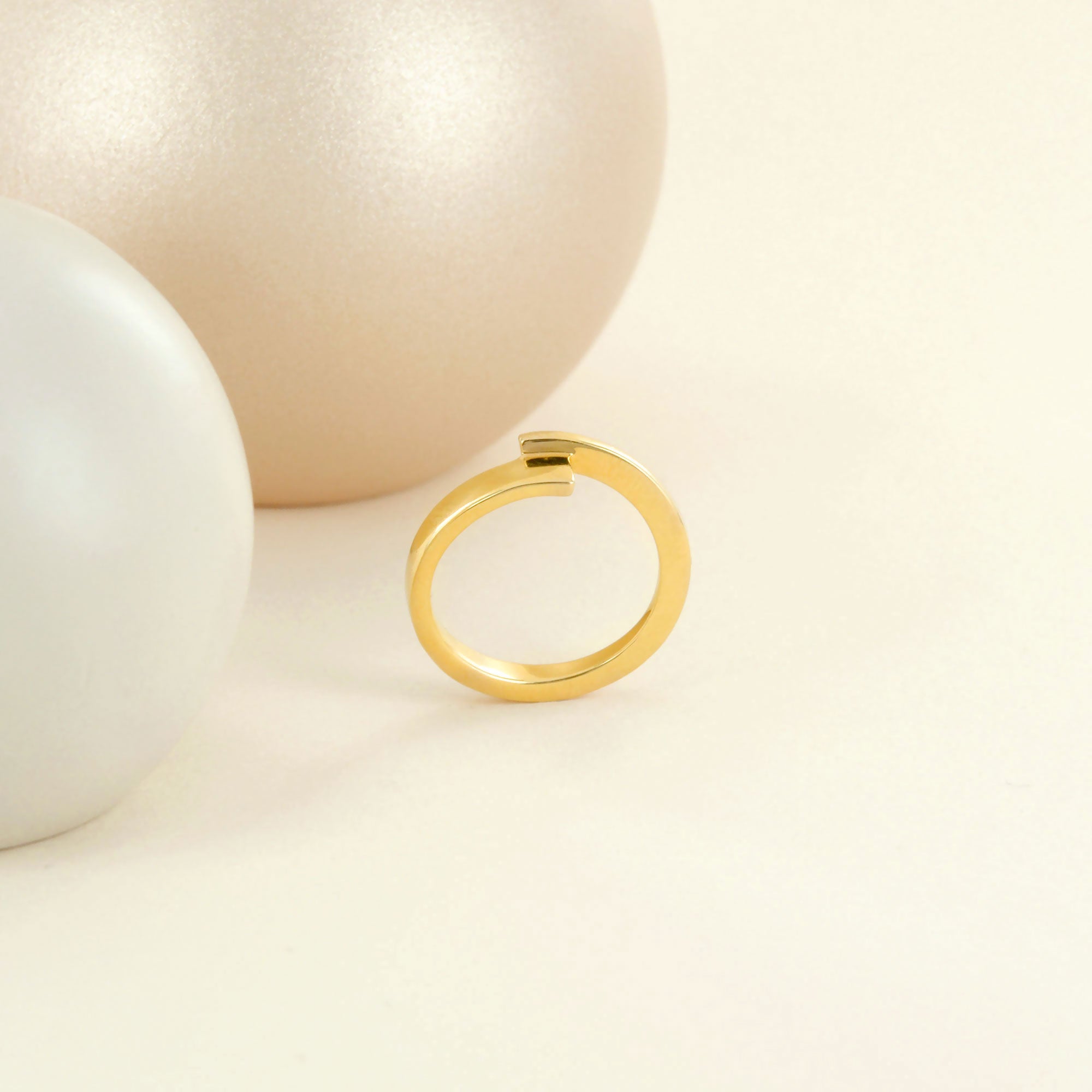 Alliance Toi & Moi en or jaune