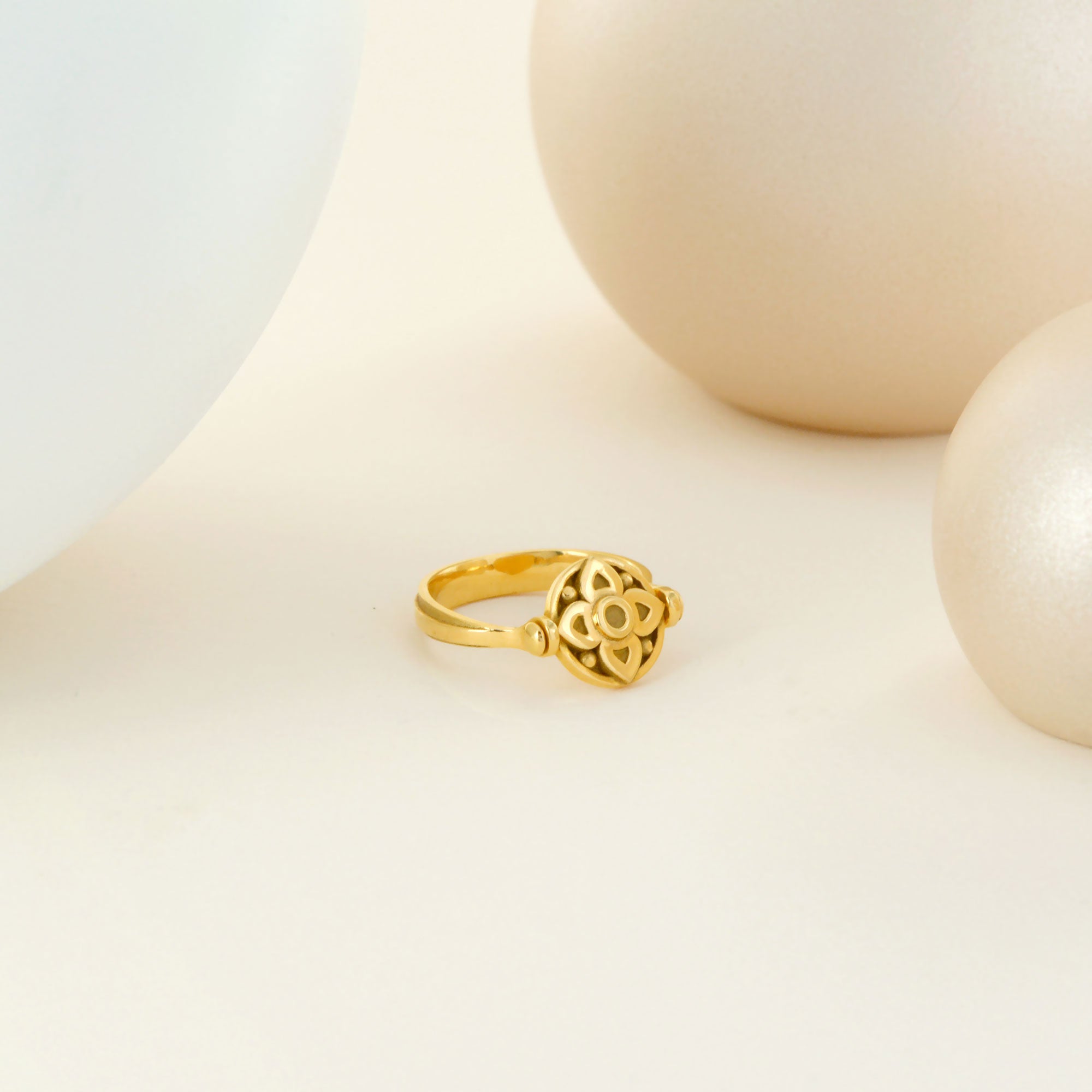 Bague vice versa en or jaune
