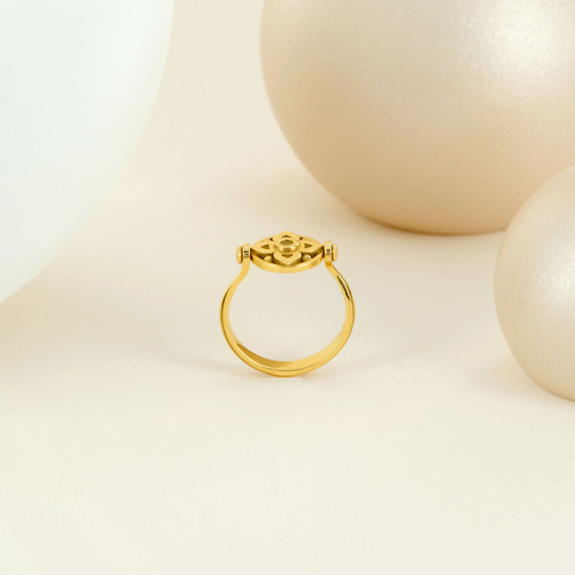 Bague vice versa en or jaune