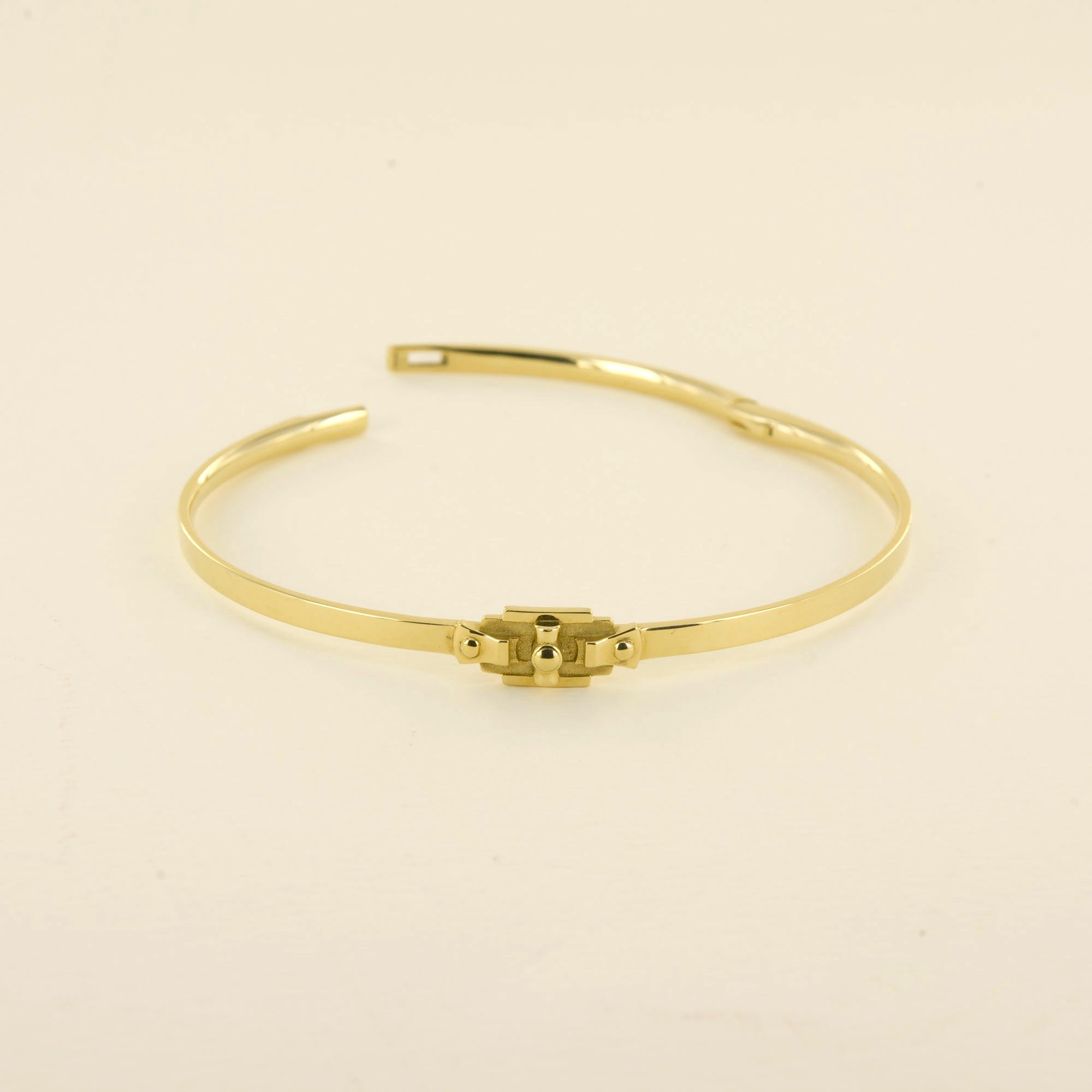 Bracelet jonc free en or jaune