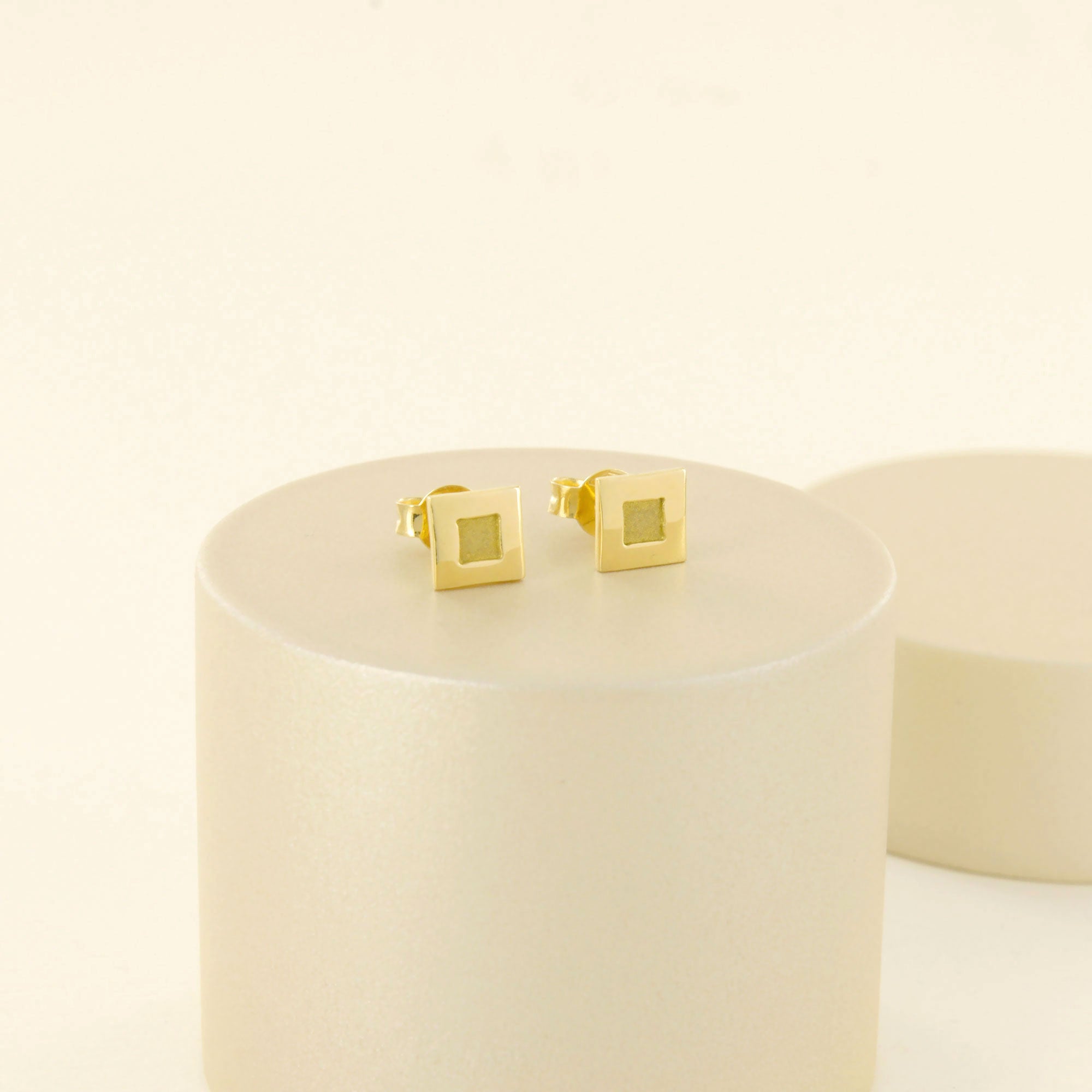 Boucles d'oreilles Astrée en or jaune