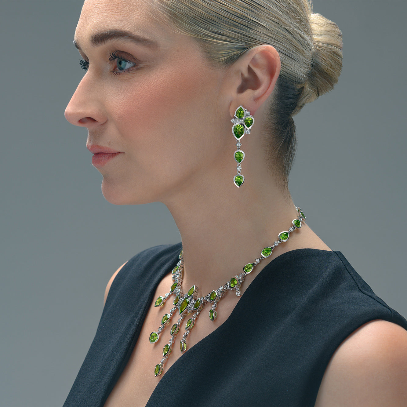Peridot necklace