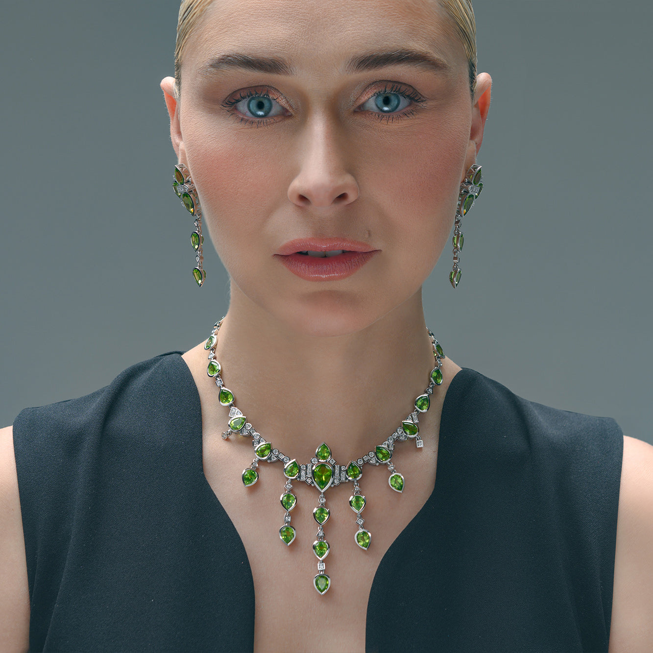 Peridot necklace