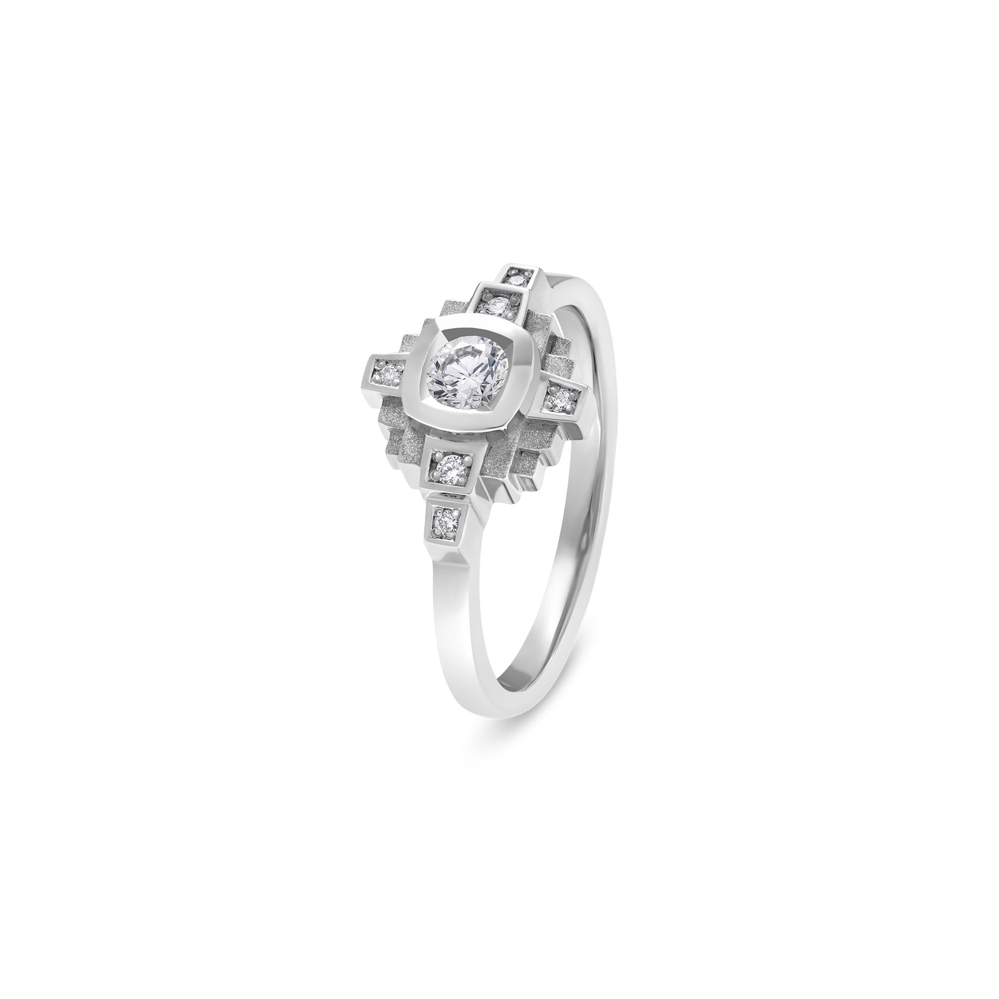 Esther diamond ring 0.20 ct and diamonds