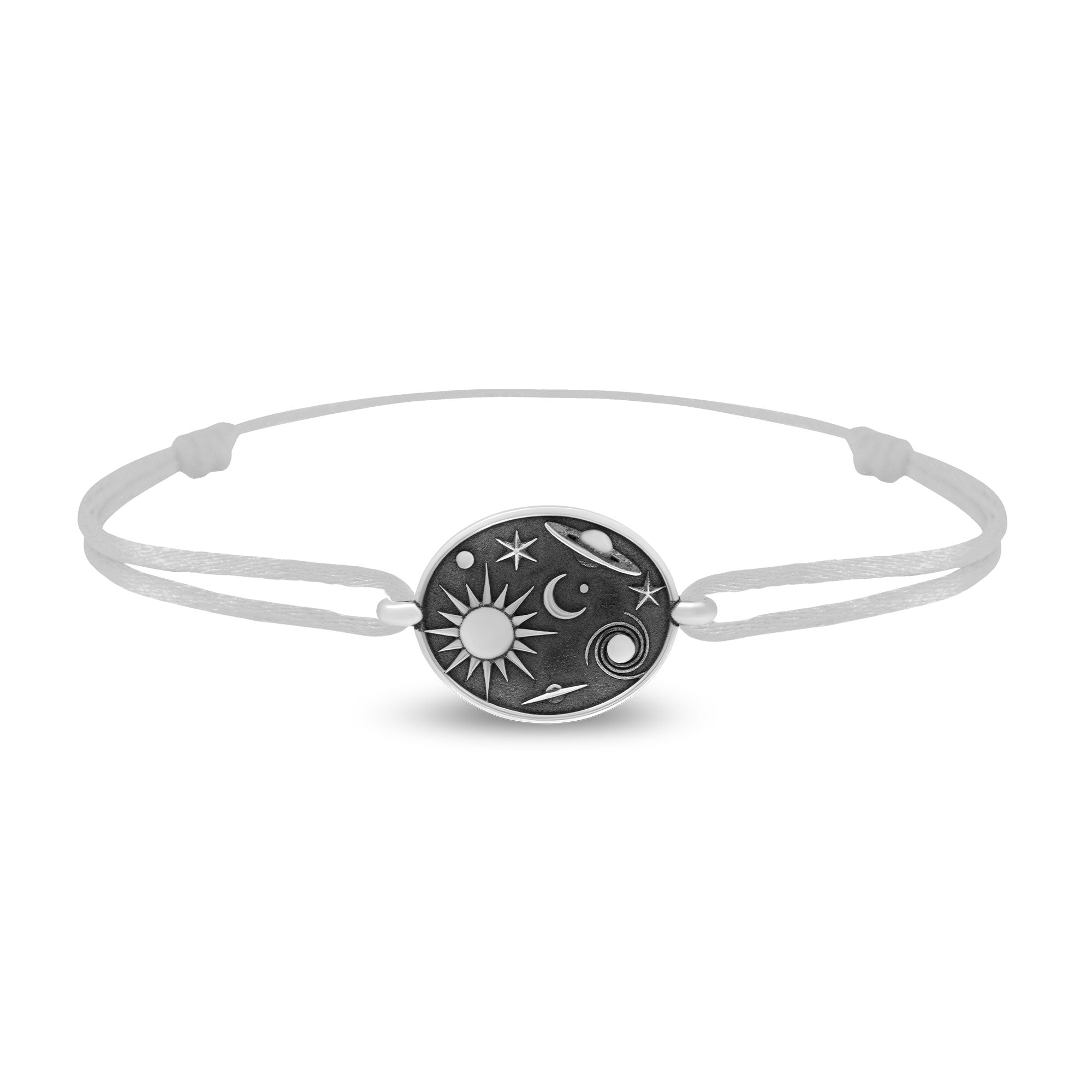 Bracelet lien astre en argent