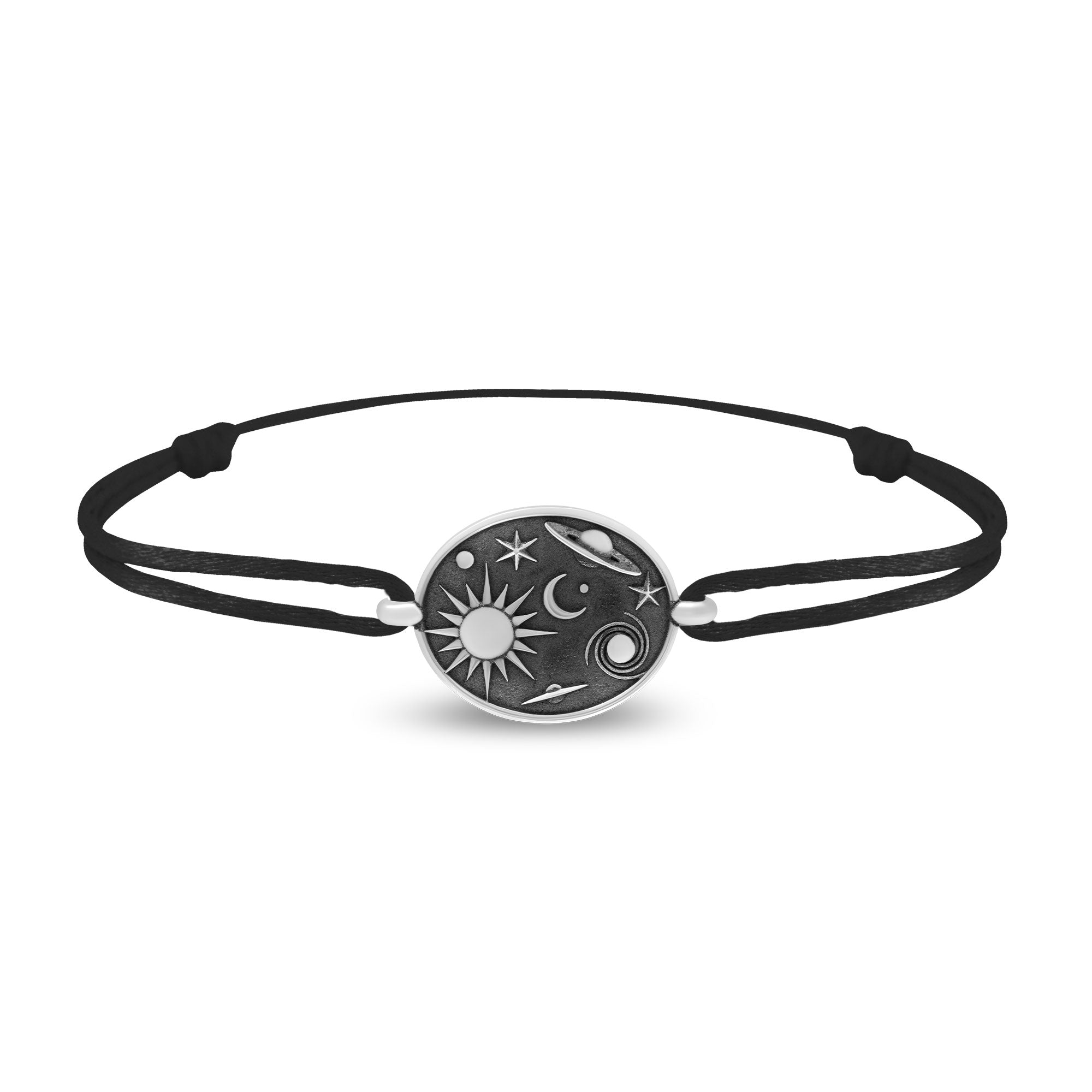 Bracelet lien astre en argent