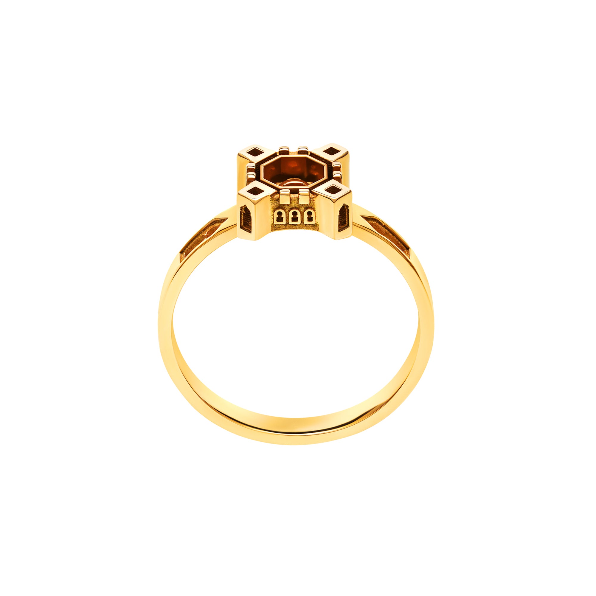 architecture Dubai Baby ring in gold