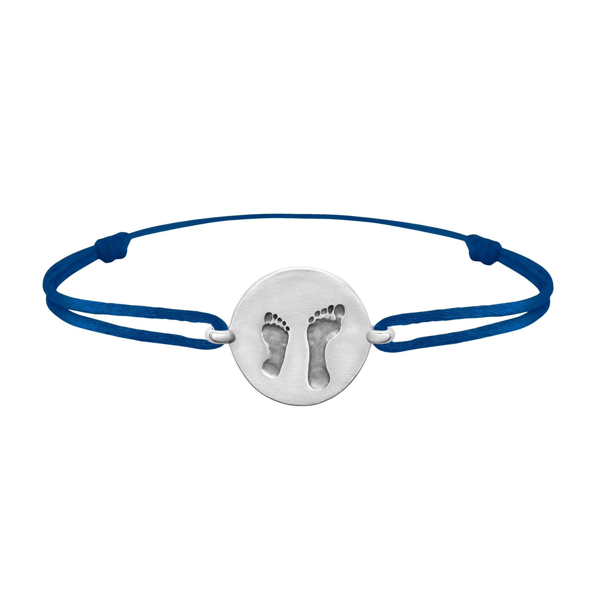 Accompanying link bracelet in silver