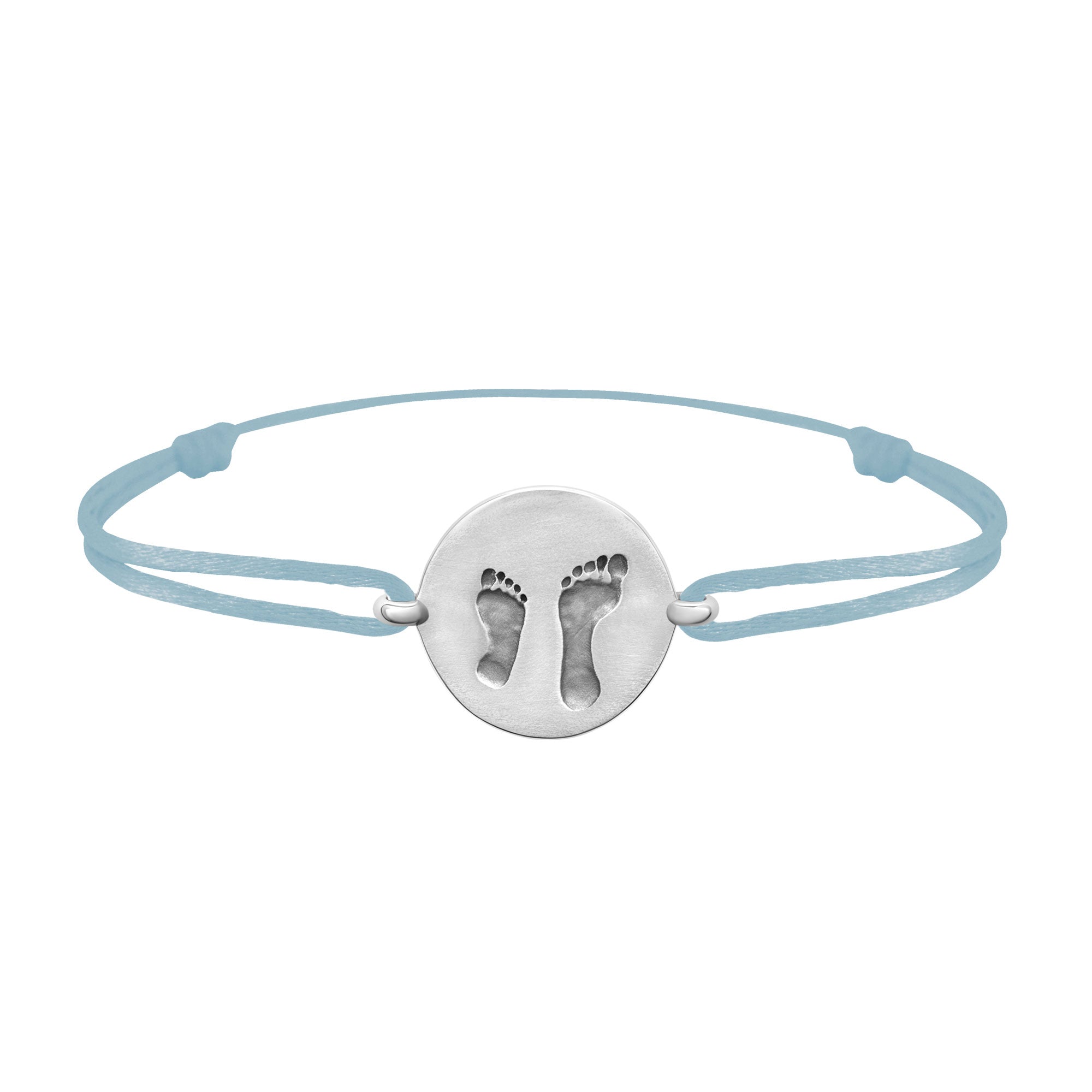 Accompanying link bracelet in silver