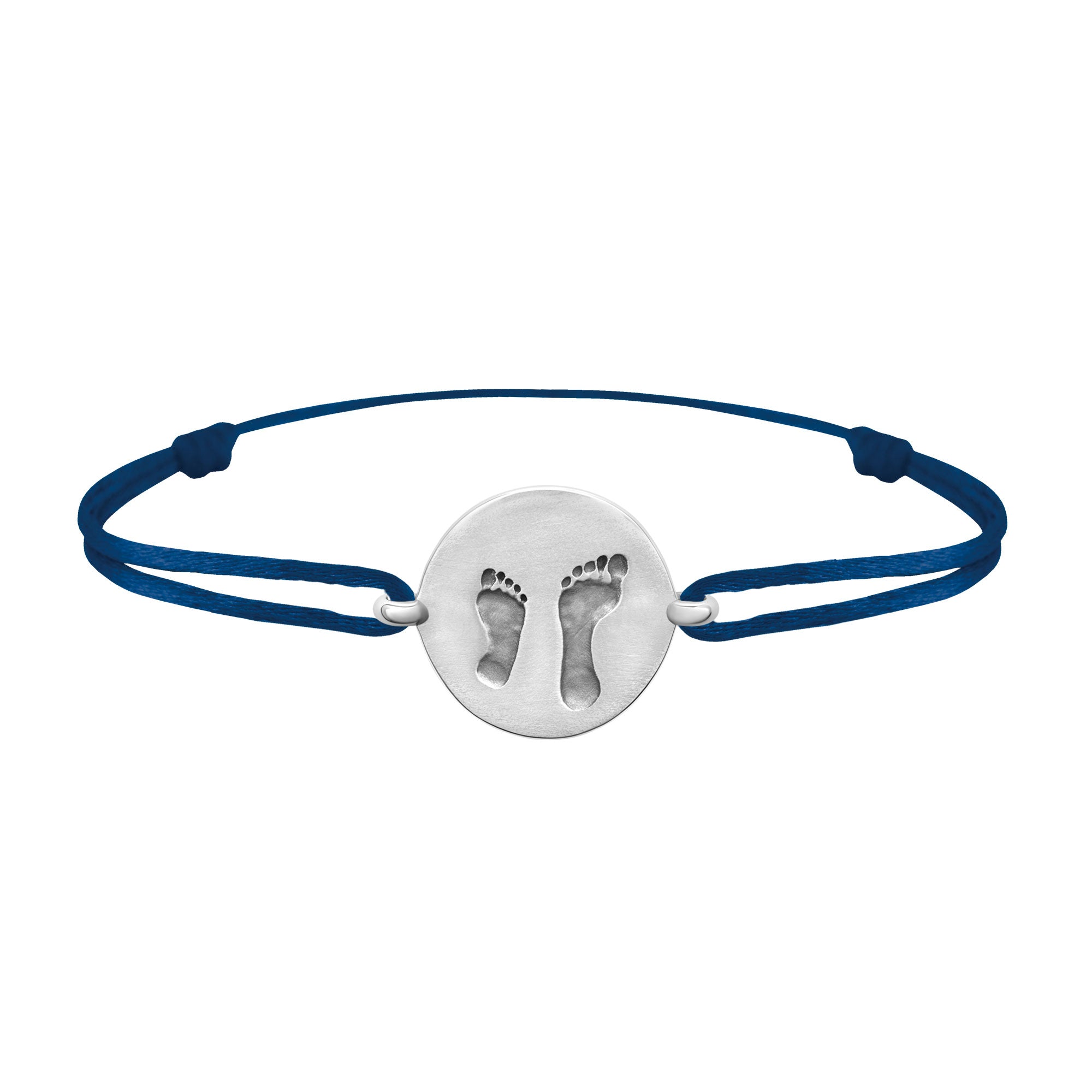 Accompanying link bracelet in silver