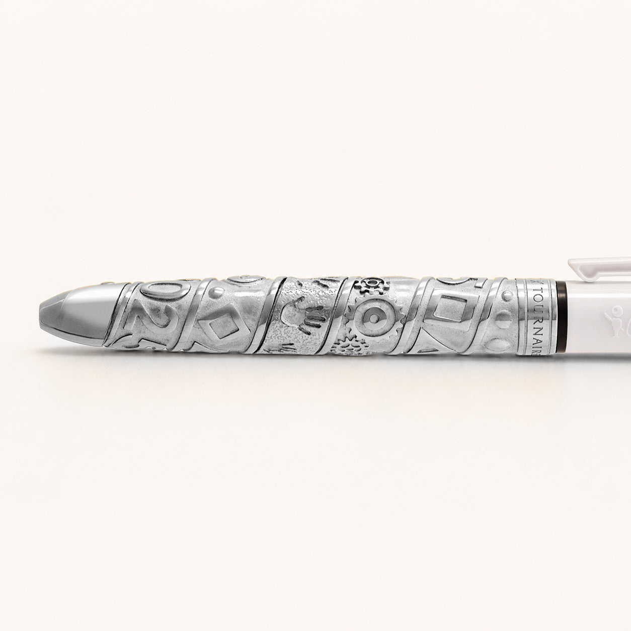 Bic 4 couleurs "bic x obut x tournaire" blanc