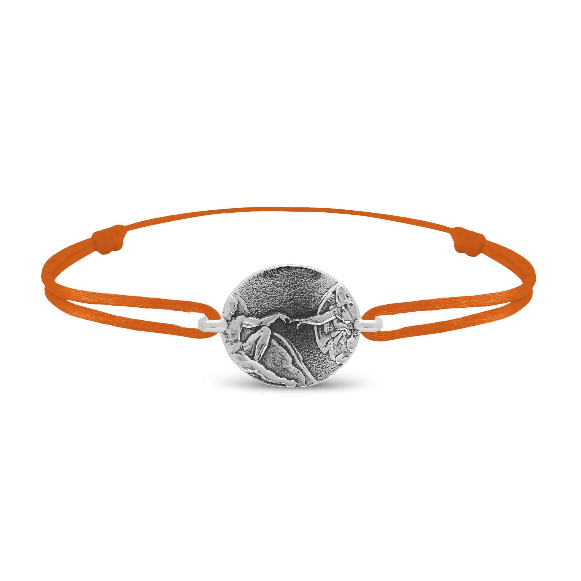 Bracelet lien création du monde en argent