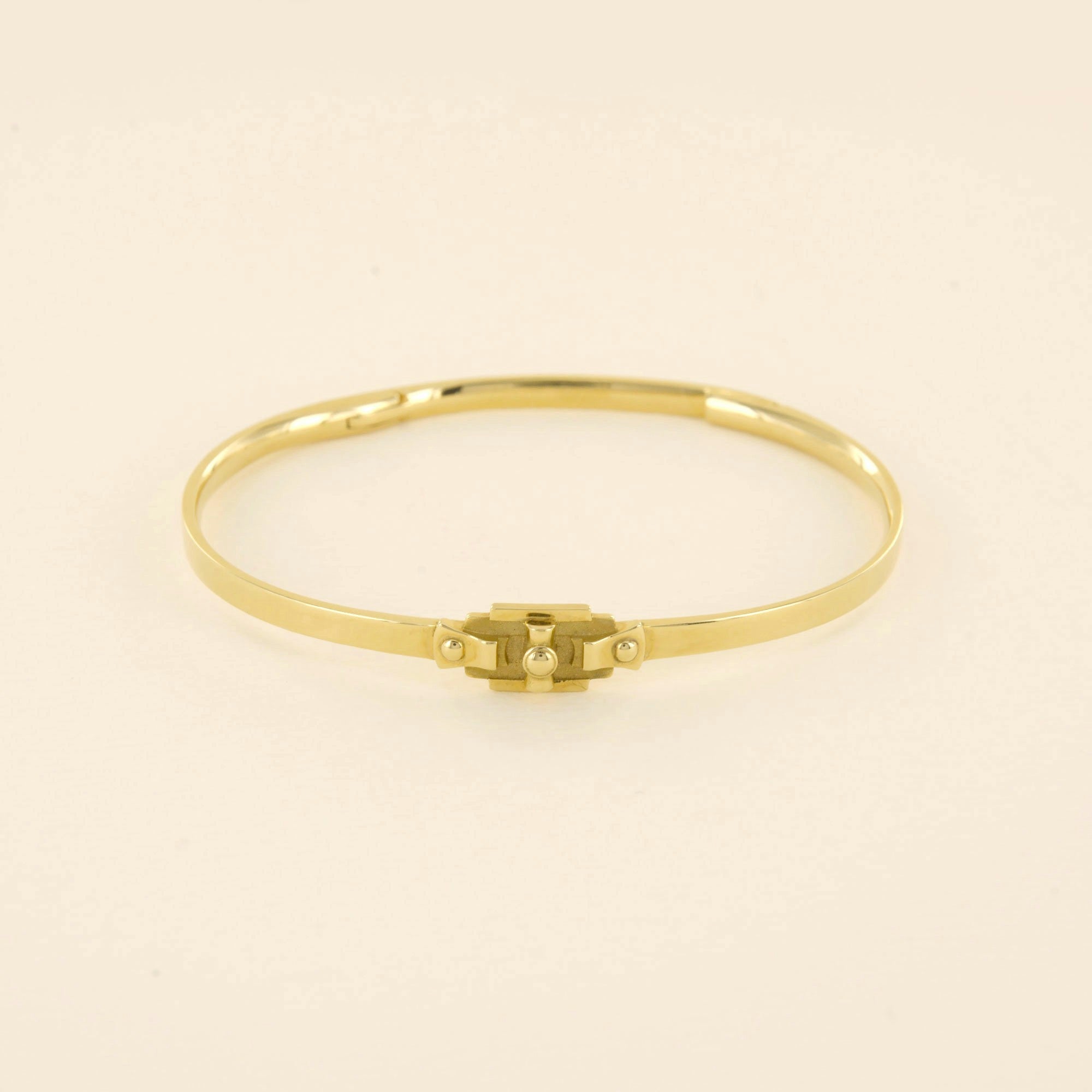 Bracelet jonc free en or jaune