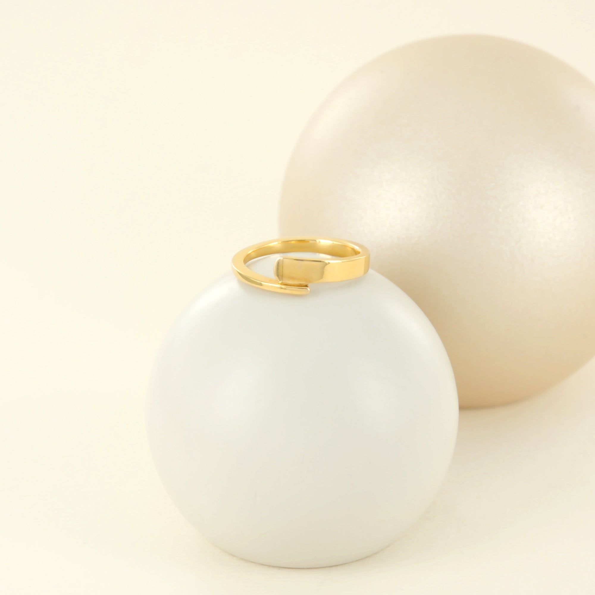 Alliance Toi & Moi en or jaune