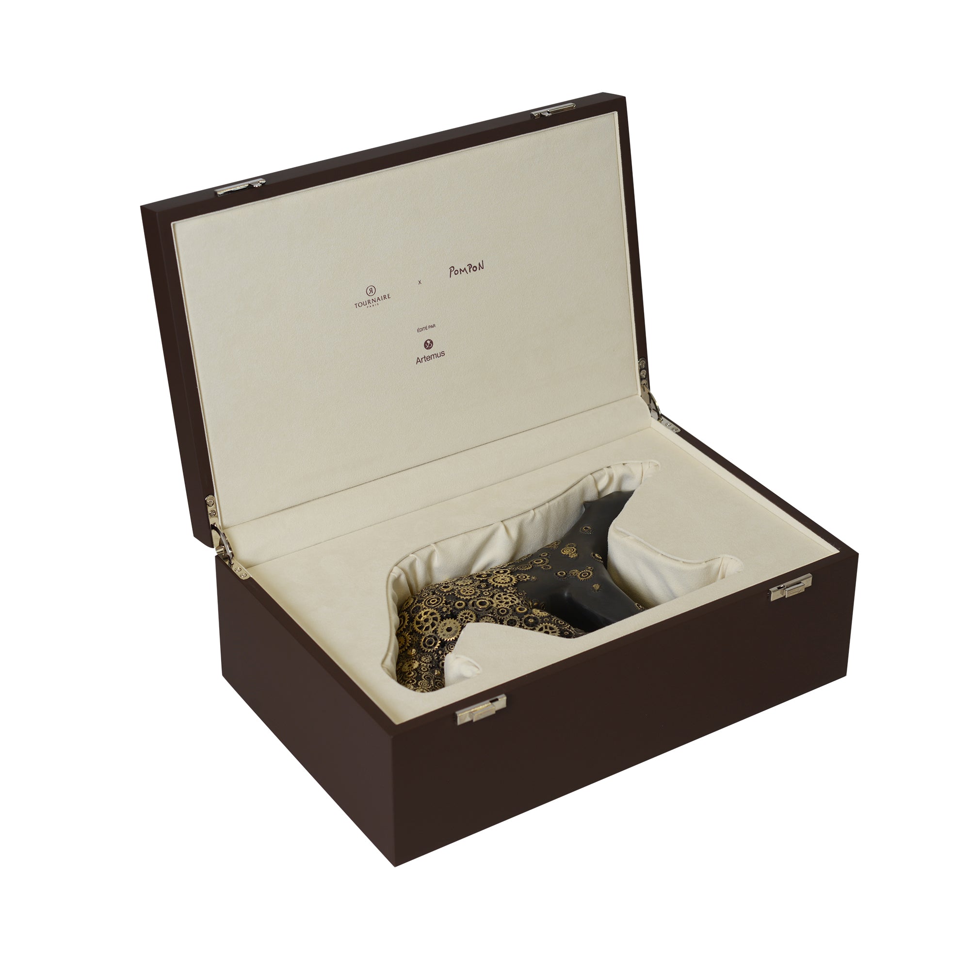 Grand Ours engrenages Pompon x Tournaire