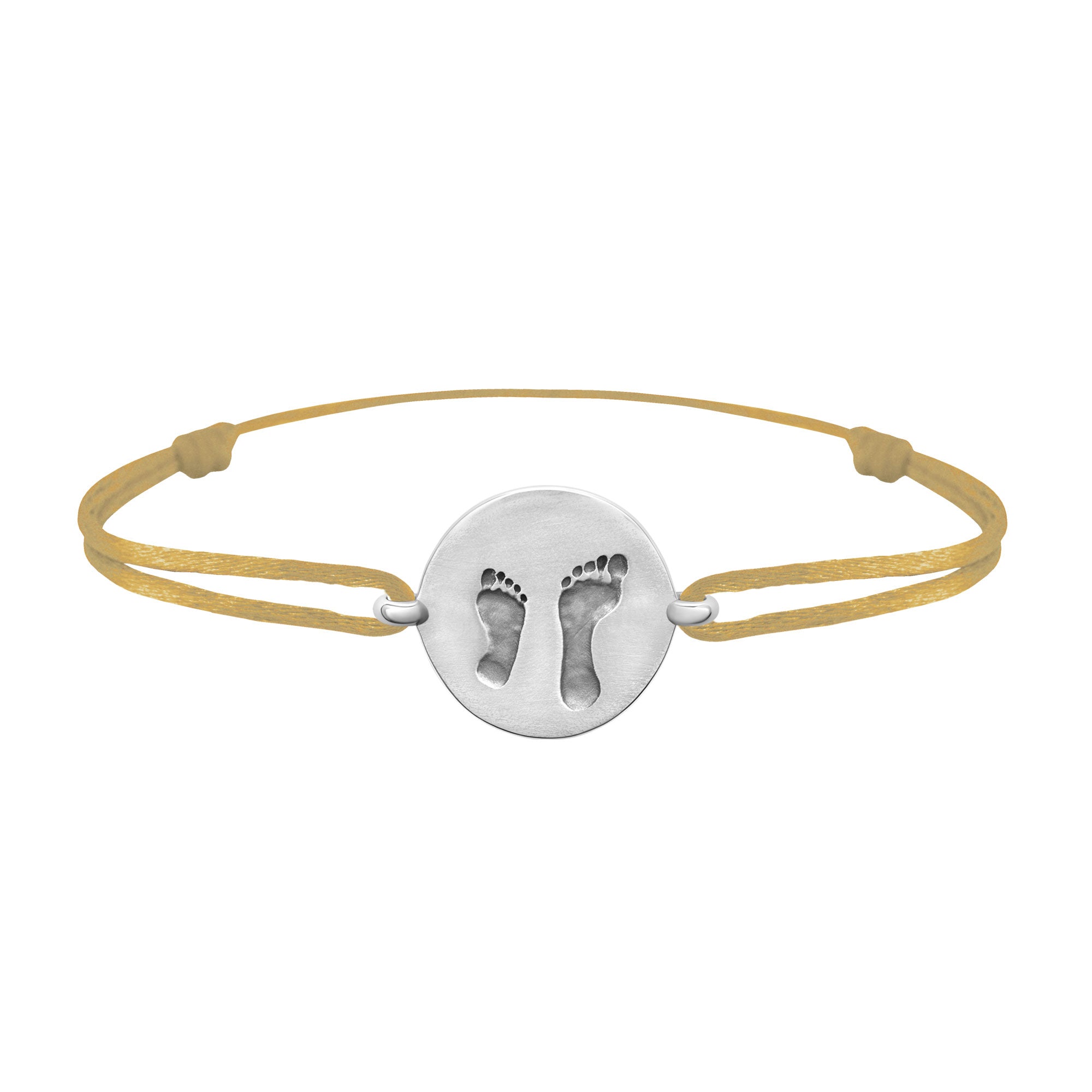 Accompanying link bracelet in silver