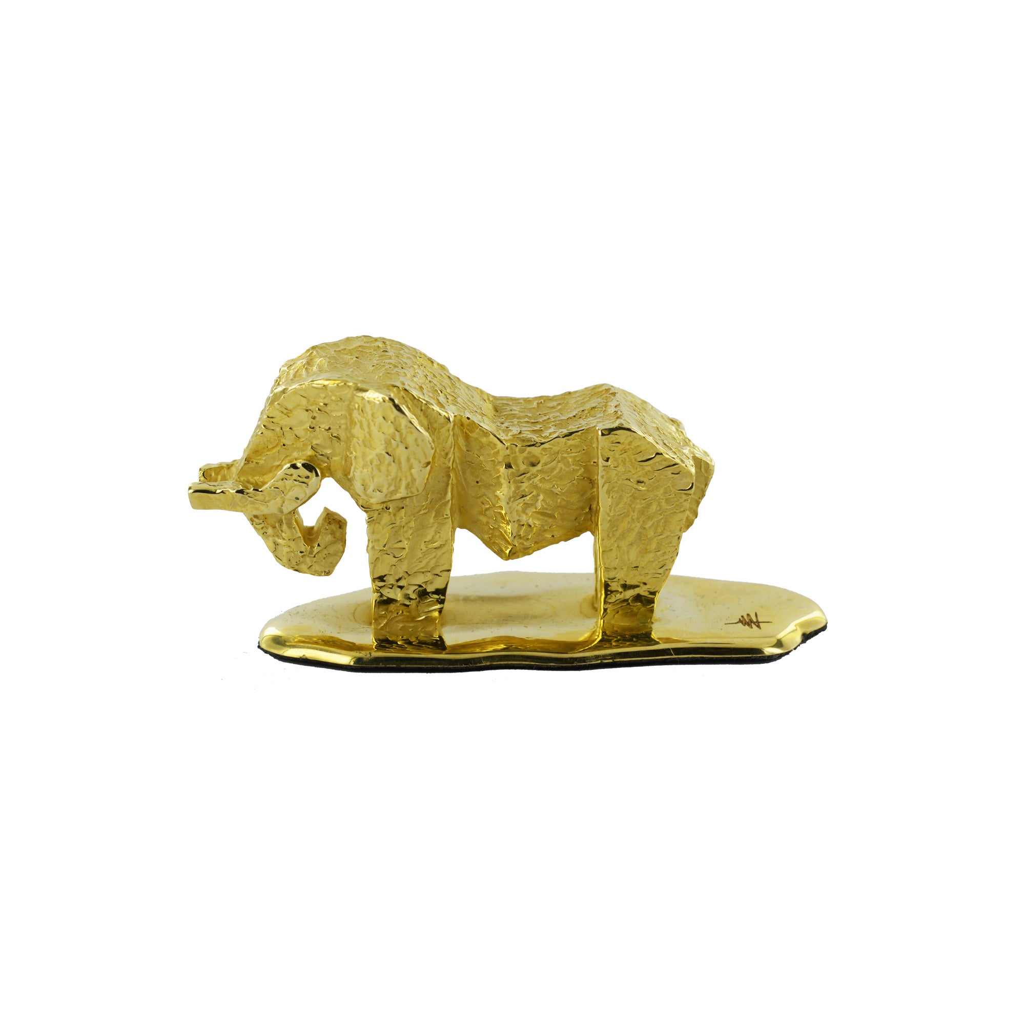 Médaille Arthus Bertrand Arche de Noé Éléphant or jaune Médaille Arthus Bertrand Arche de Noé Éléphant or jaune