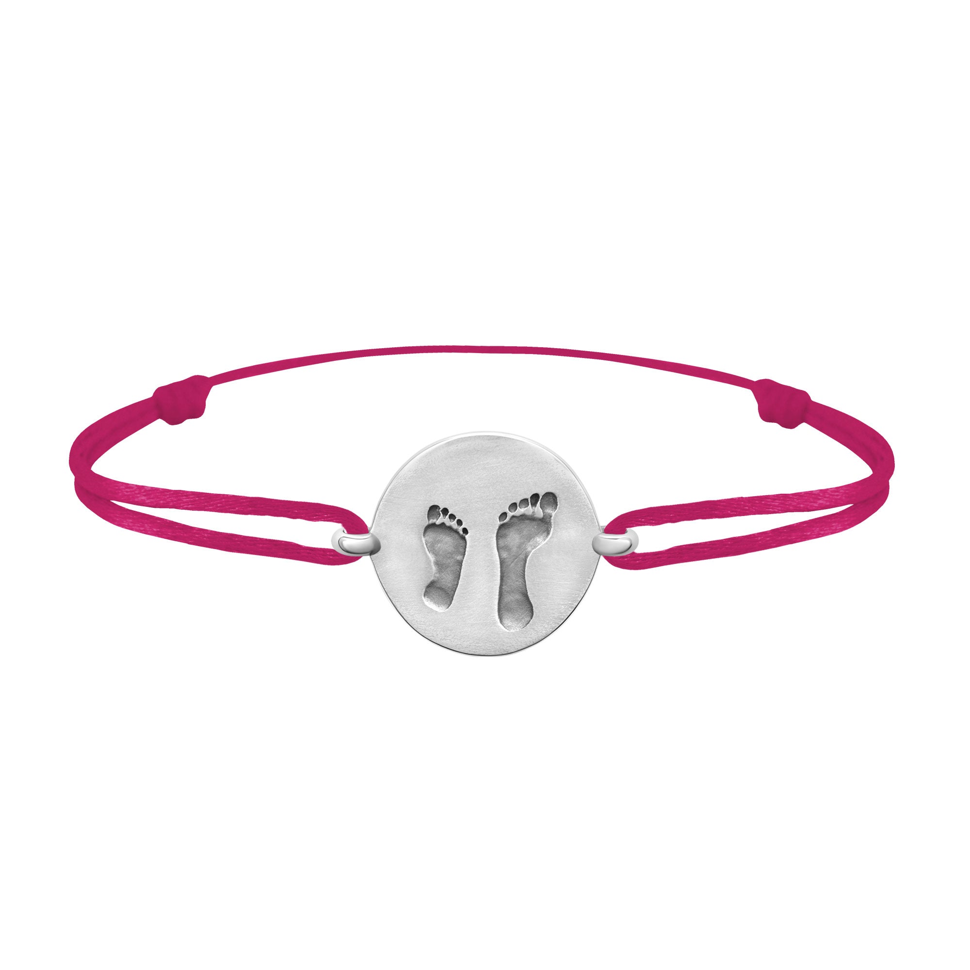 Accompanying link bracelet in silver