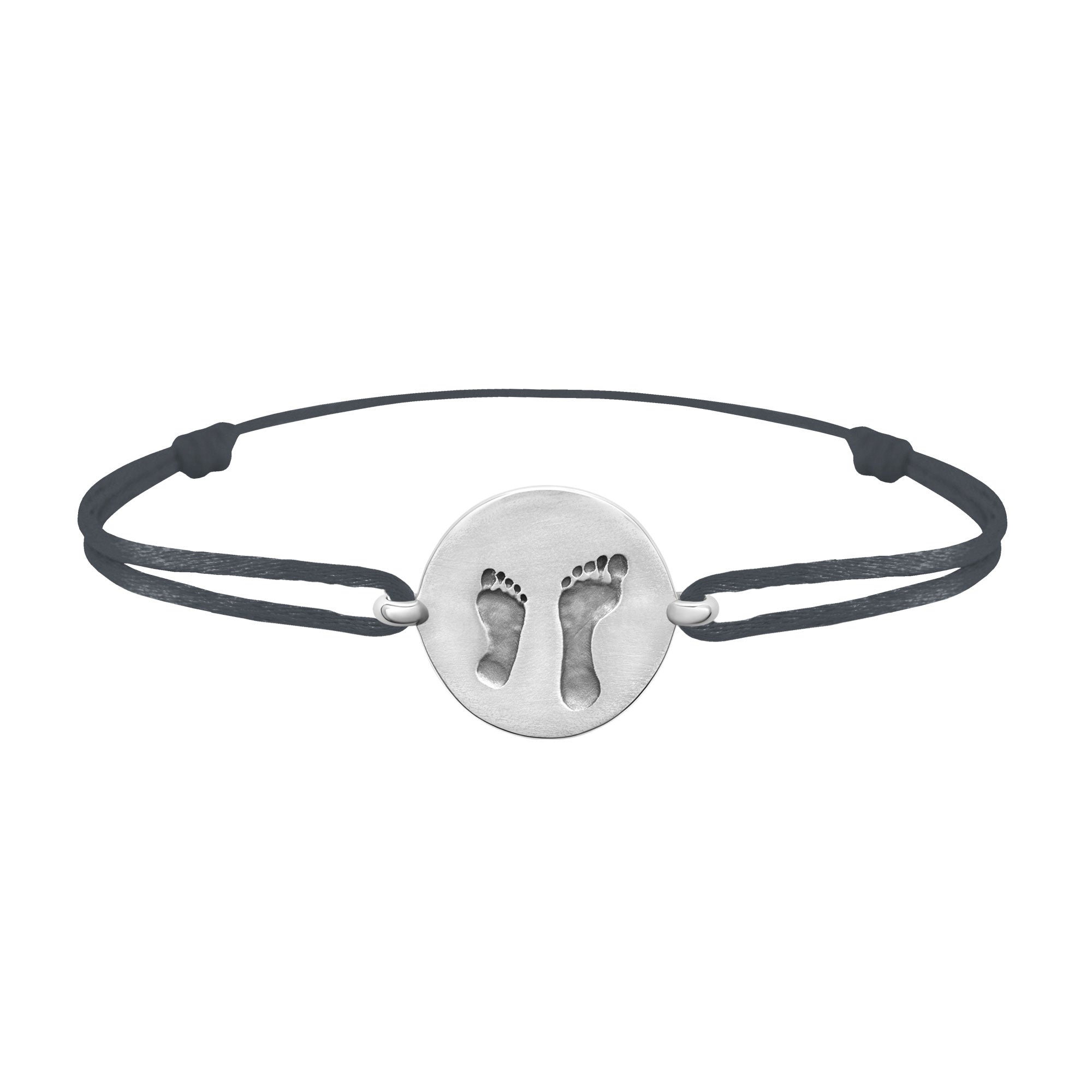 Accompanying link bracelet in silver