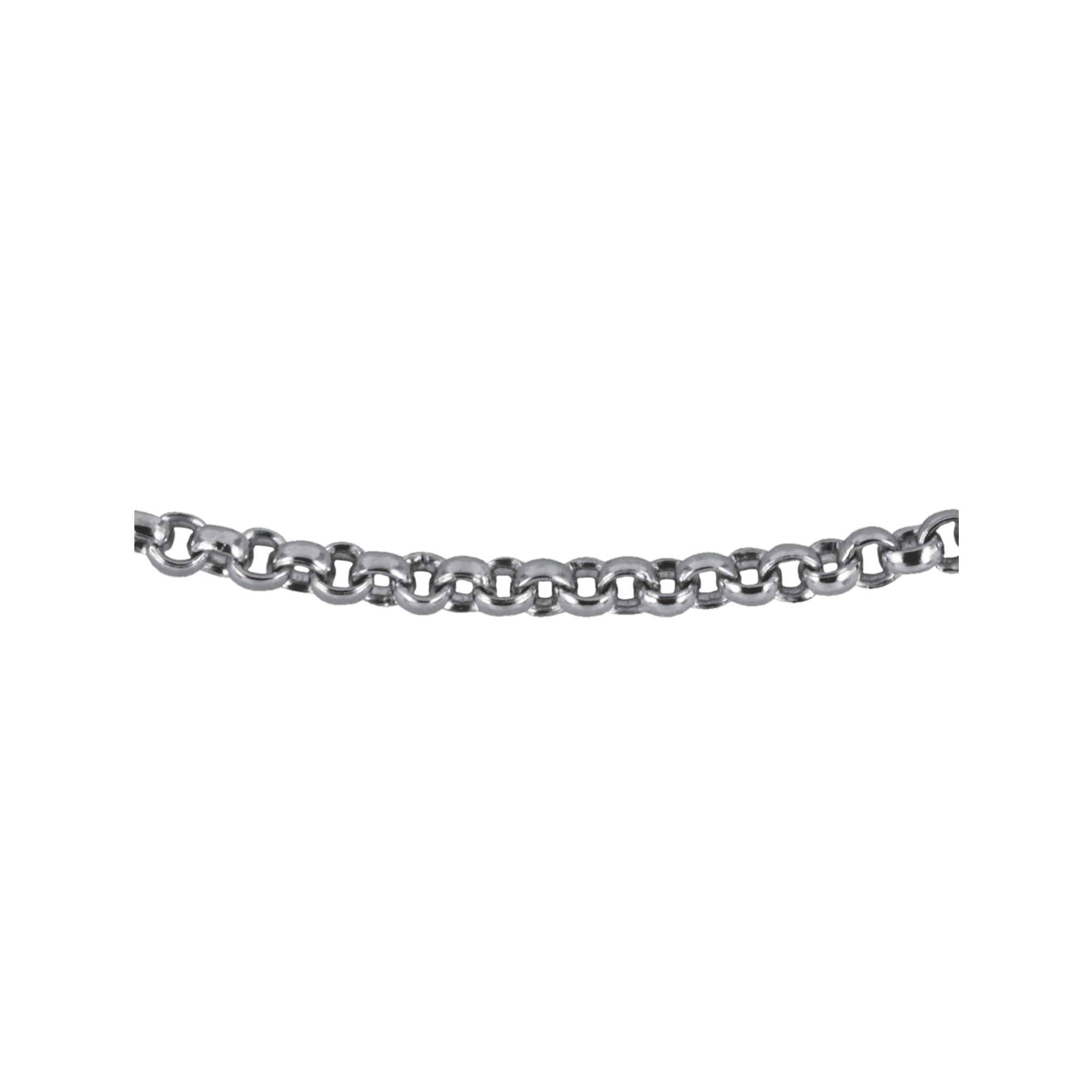 Jaseron 1 Tournaire chain in white gold