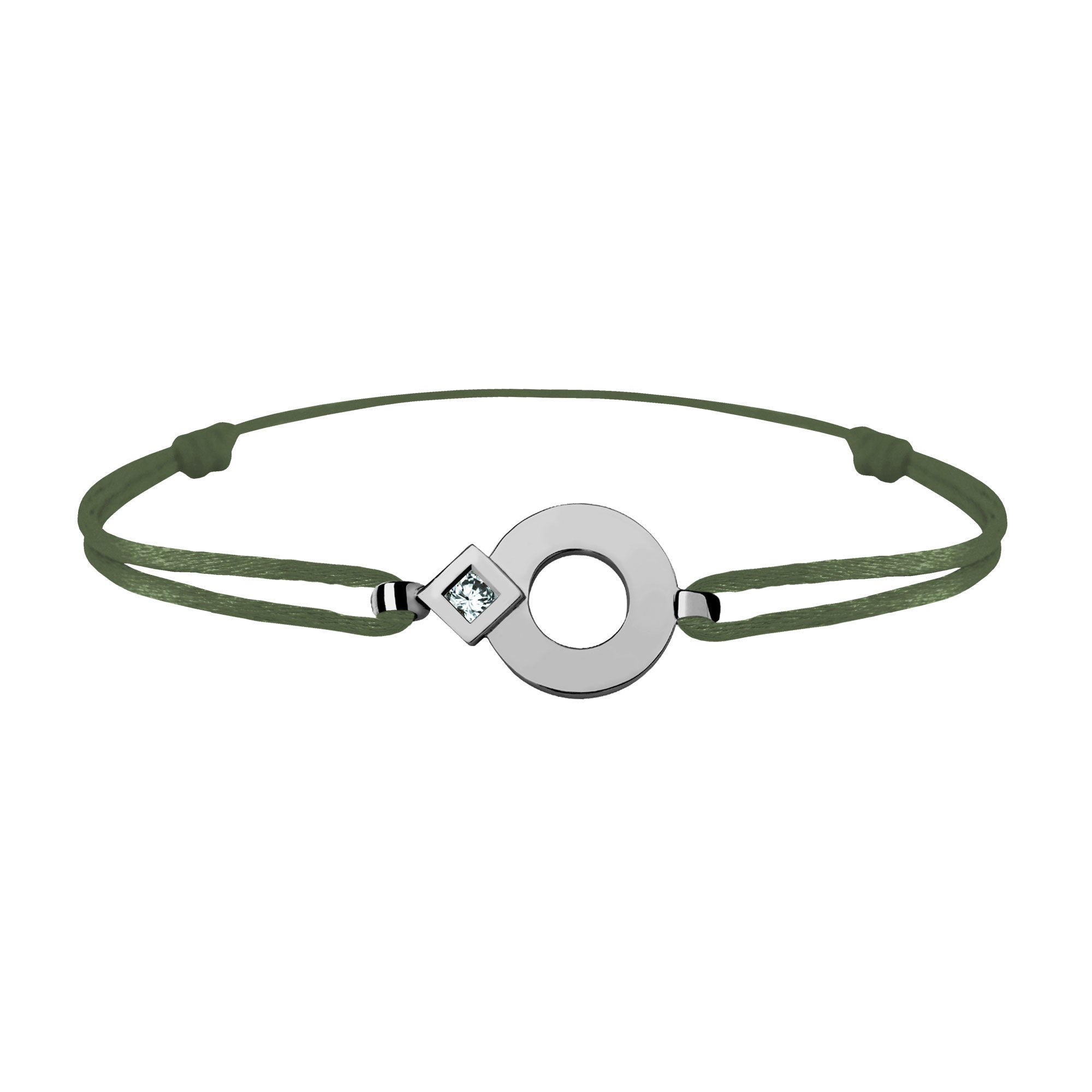 Tournaire gold and diamond link bracelet signe eclipse round