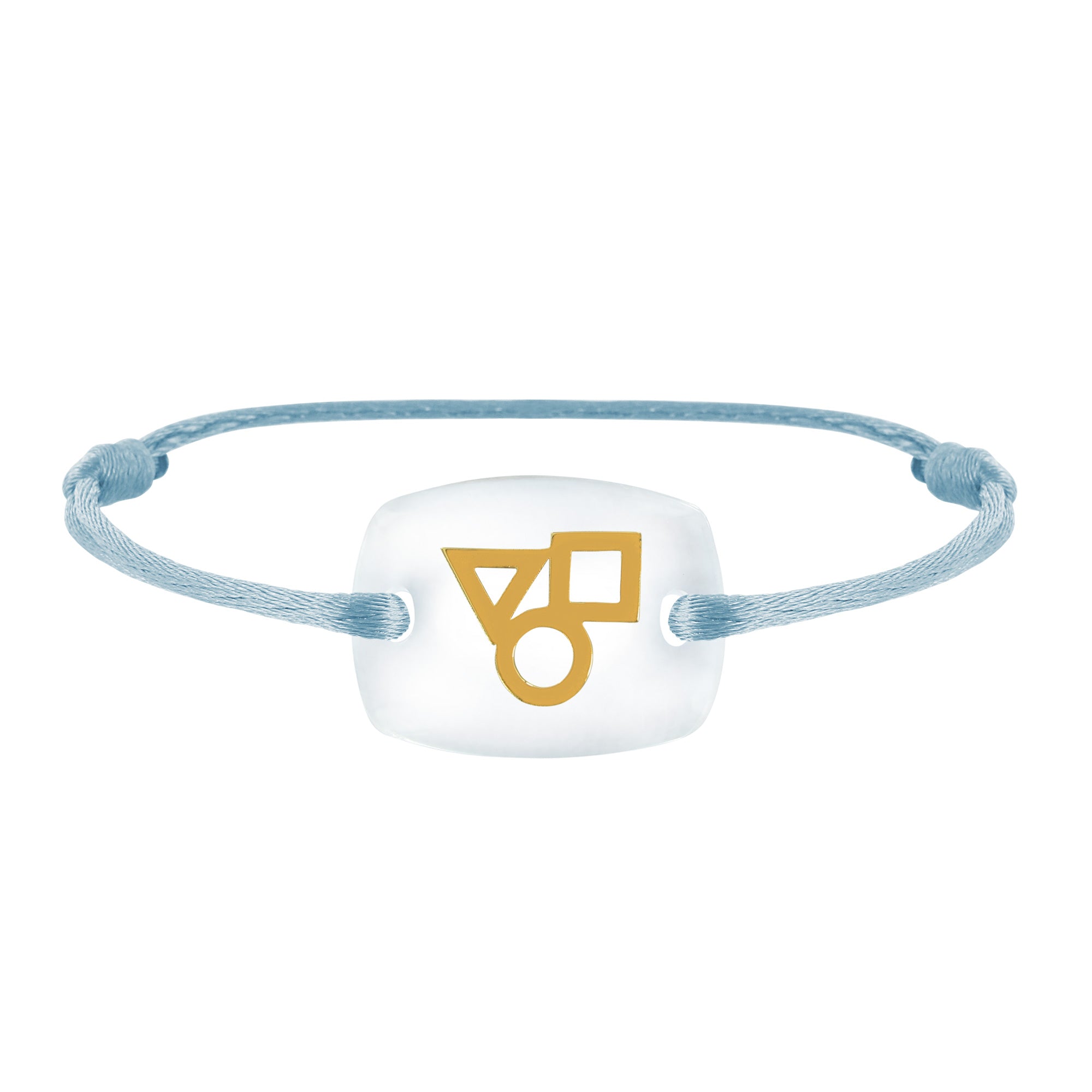 Bracelet trilogy link emotion in gold