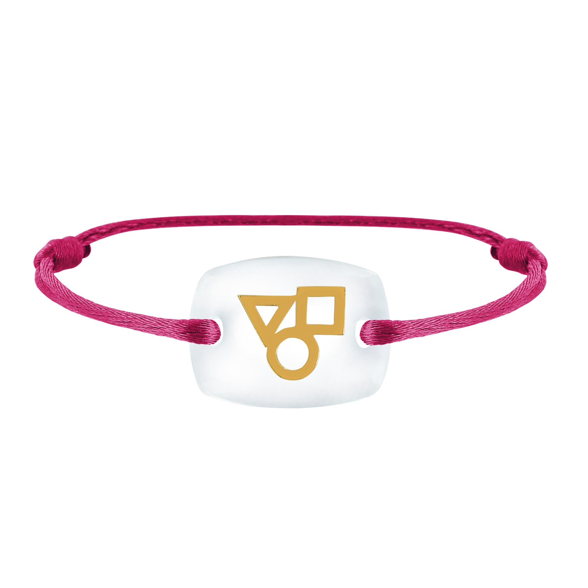 Bracelet trilogy link emotion in gold