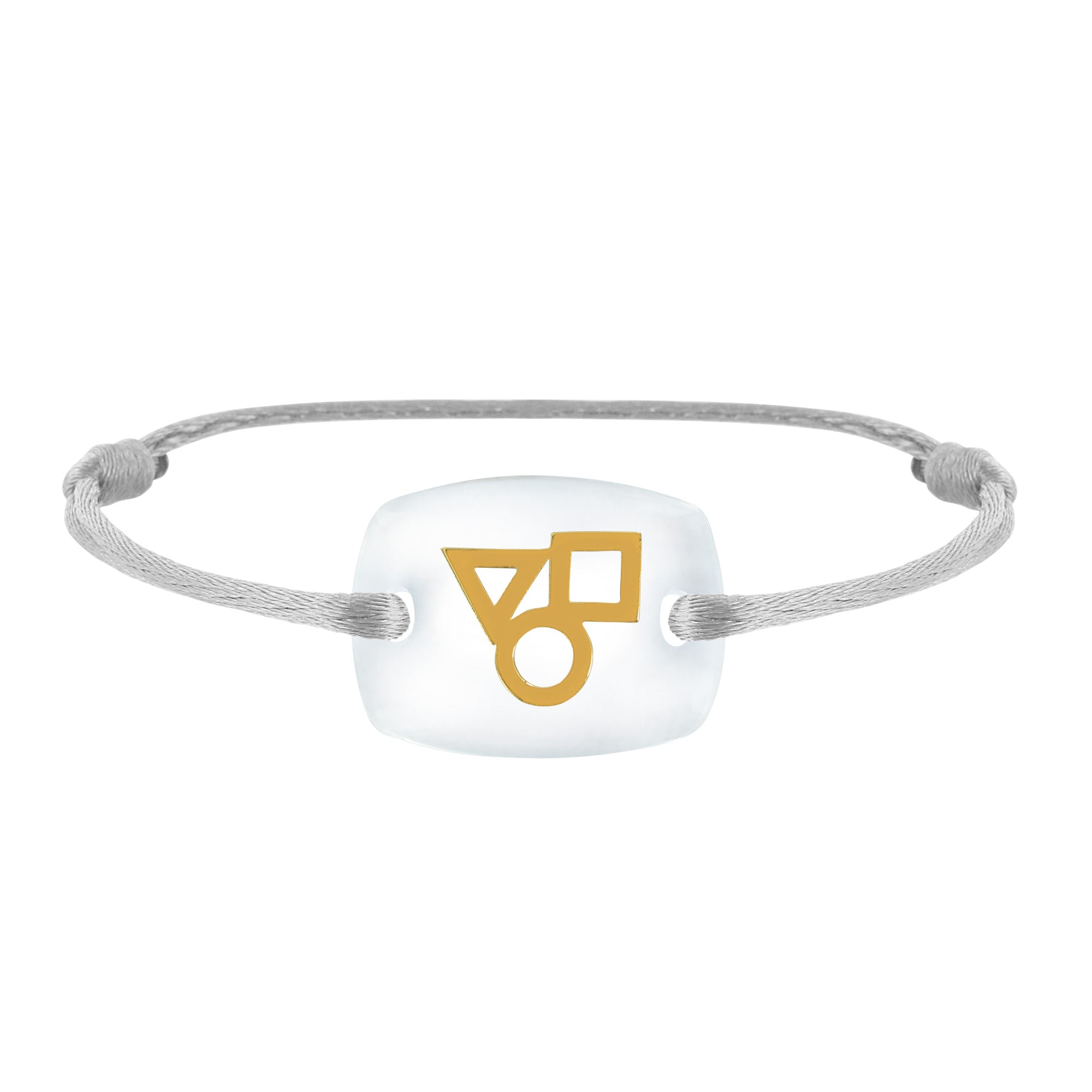 Bracelet trilogy link emotion in gold