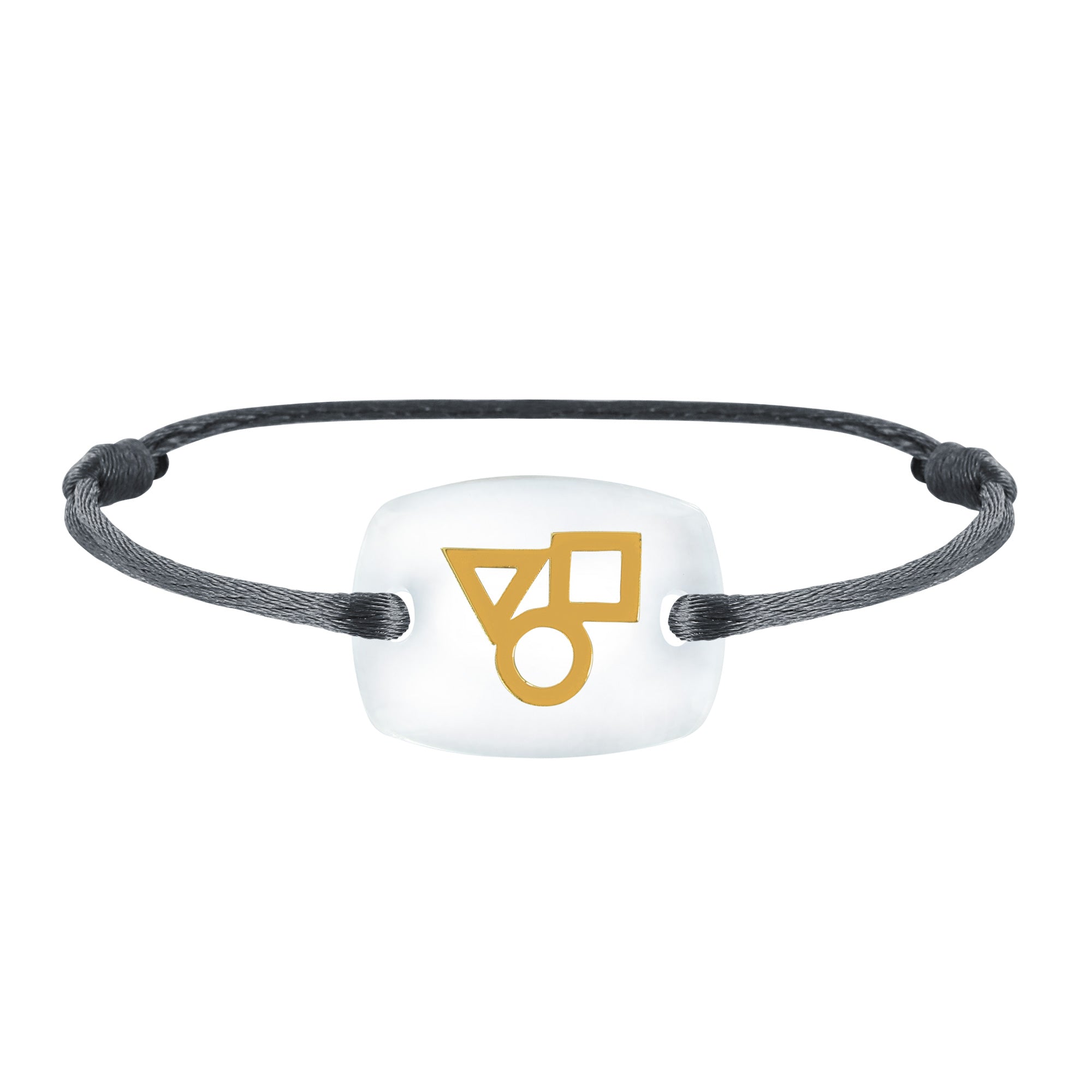 Bracelet trilogy link emotion in gold