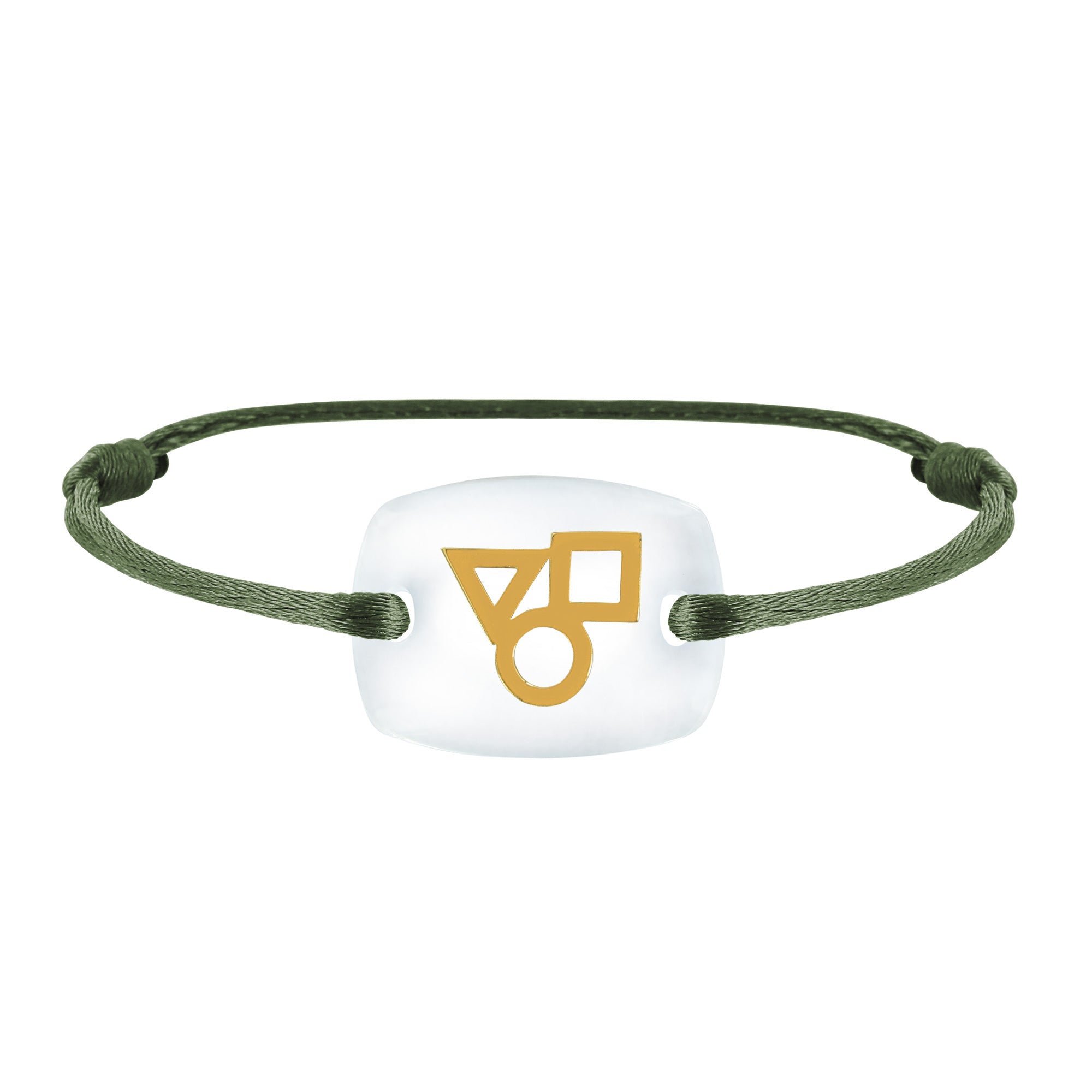 Bracelet trilogy link emotion in gold