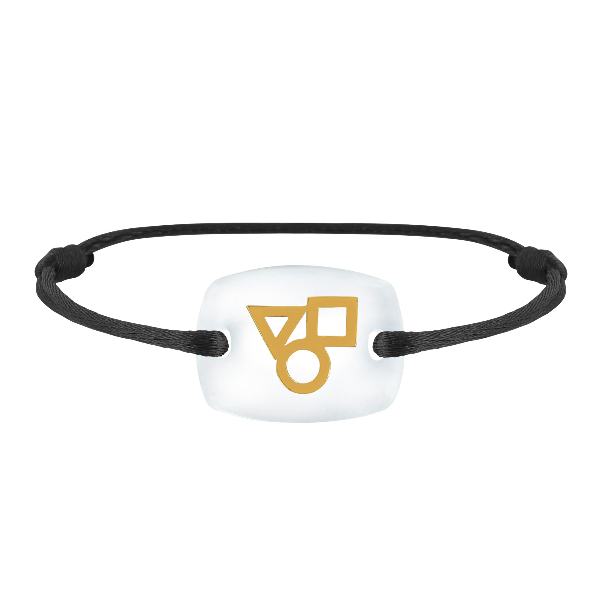 Bracelet trilogy link emotion in gold