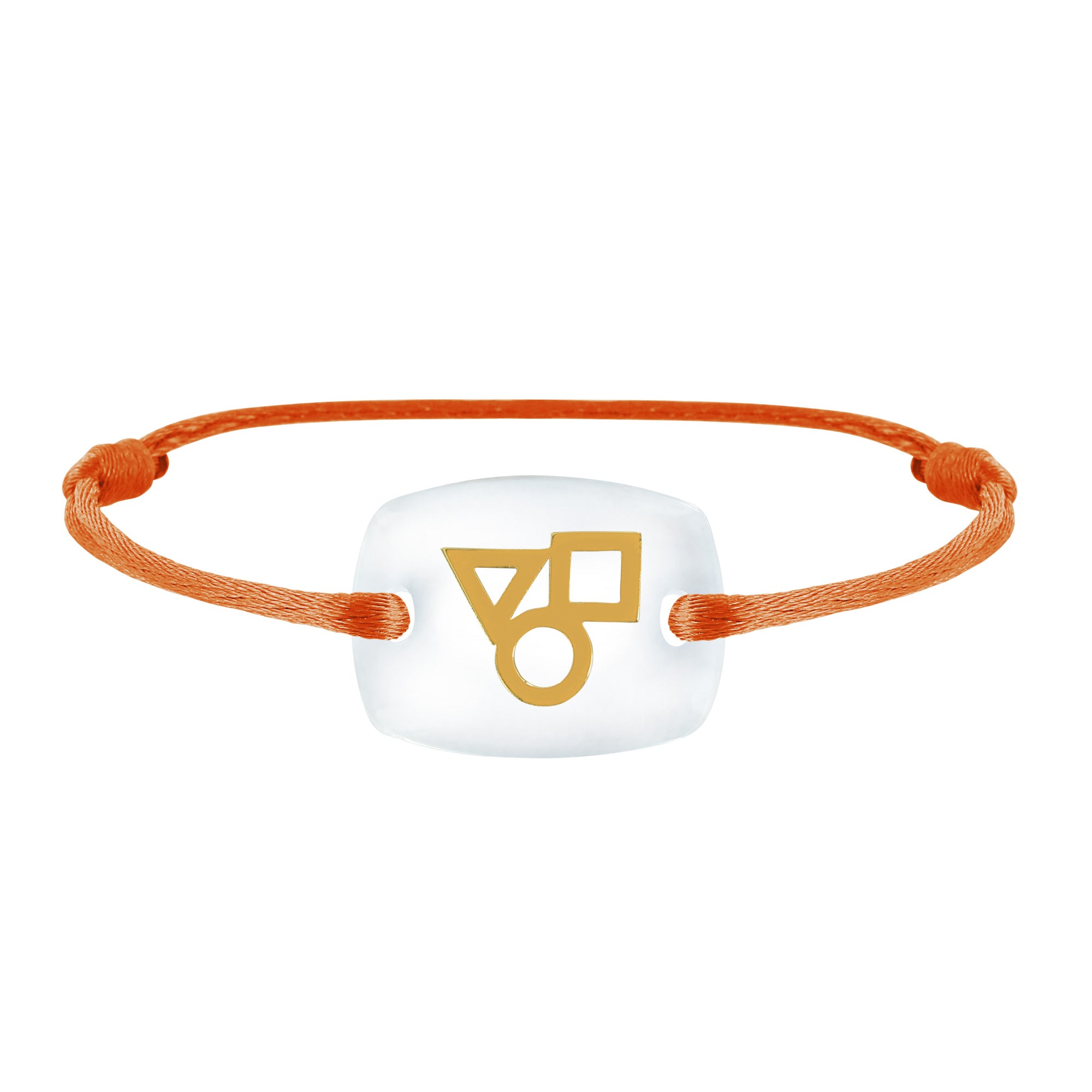 Bracelet trilogy link emotion in gold
