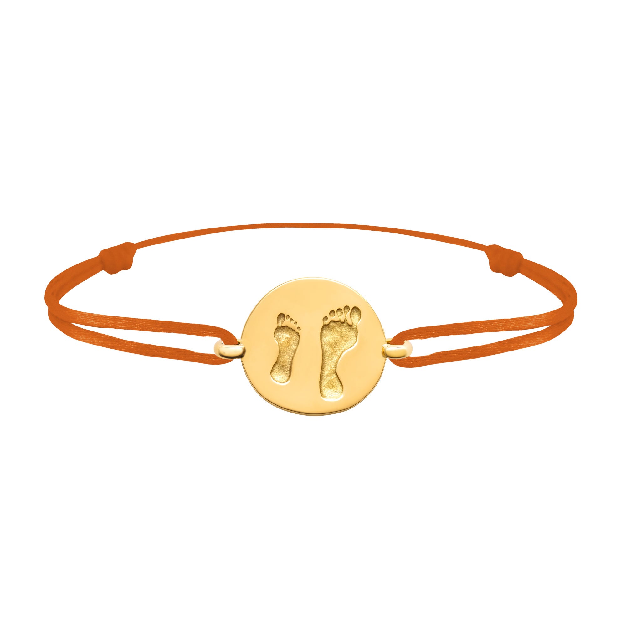 Accompanying link bracelet in gold, small model