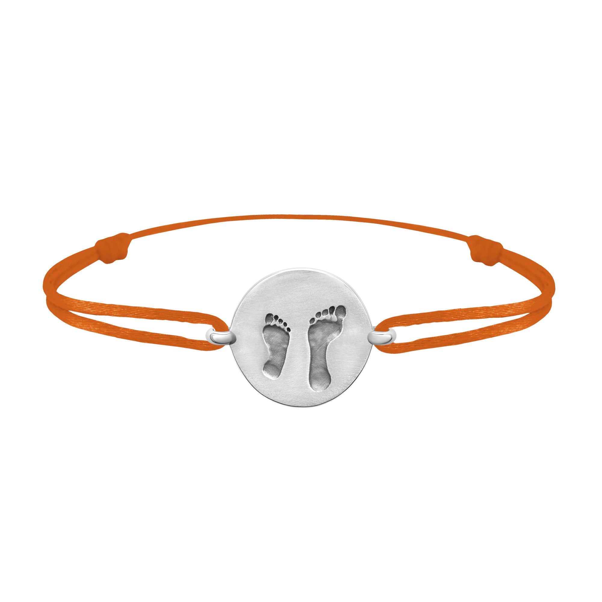 Accompanying link bracelet in silver
