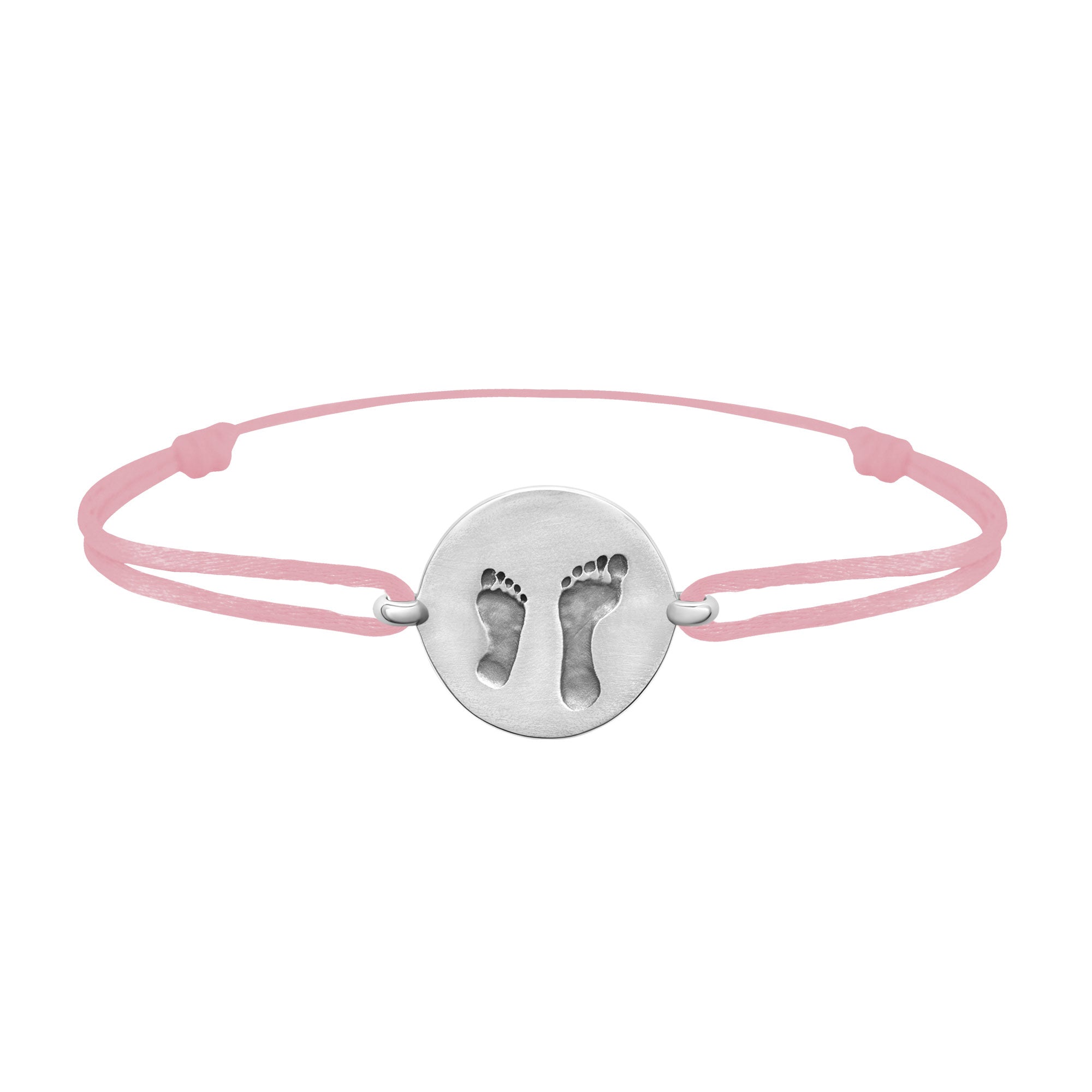 Accompanying link bracelet in silver