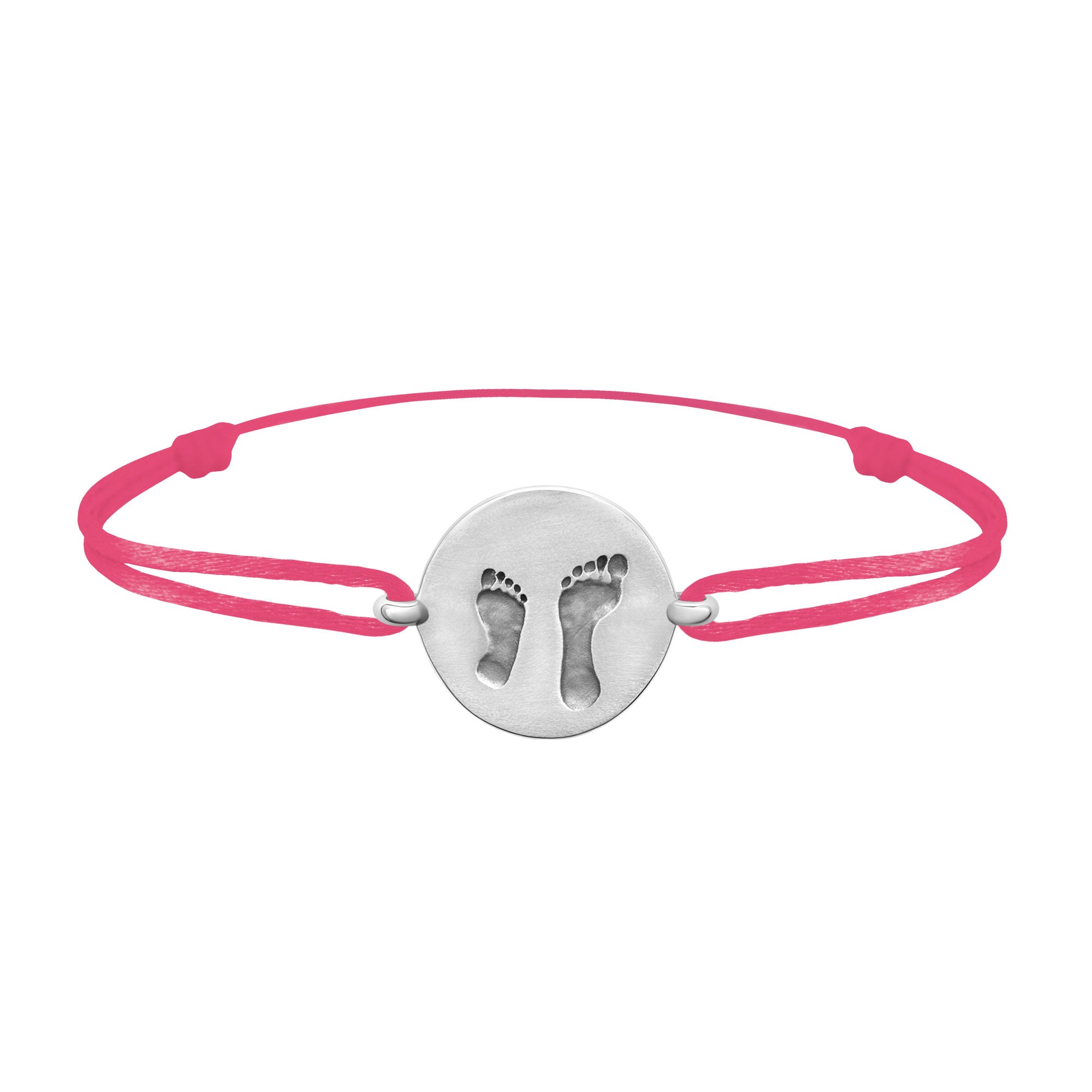 Accompanying link bracelet in silver
