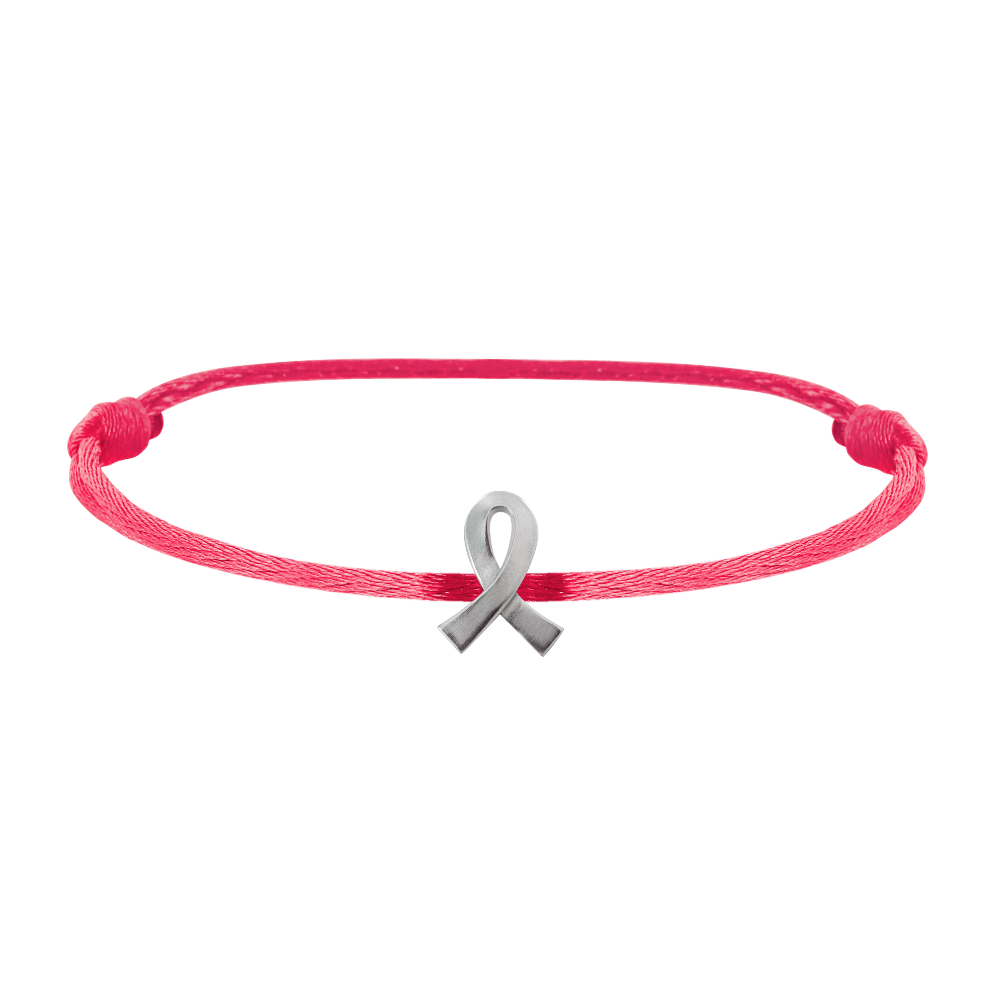 Bracelet Octobre Rose en argent