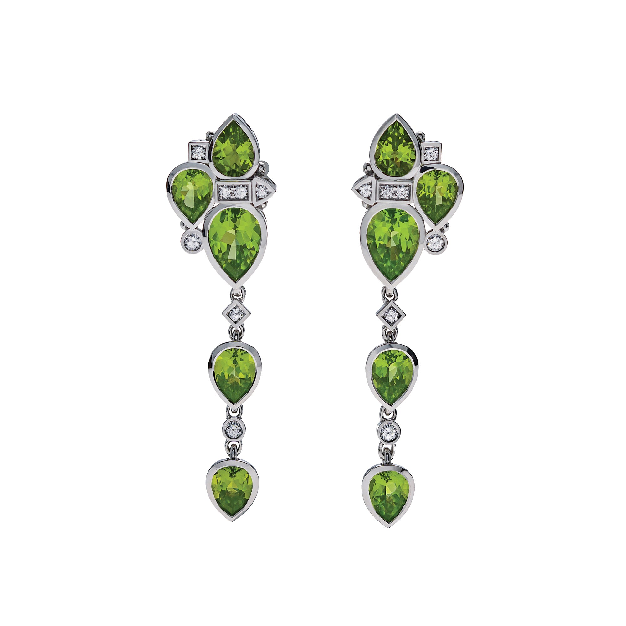 Peridot earrings