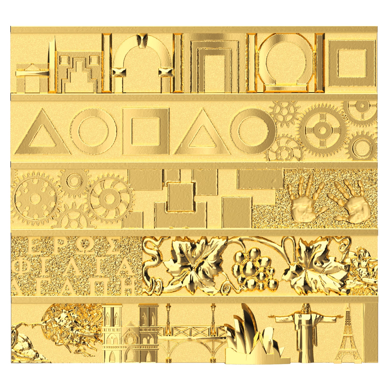Bic 4 Couleurs "50 ans Tournaire" bronze rose