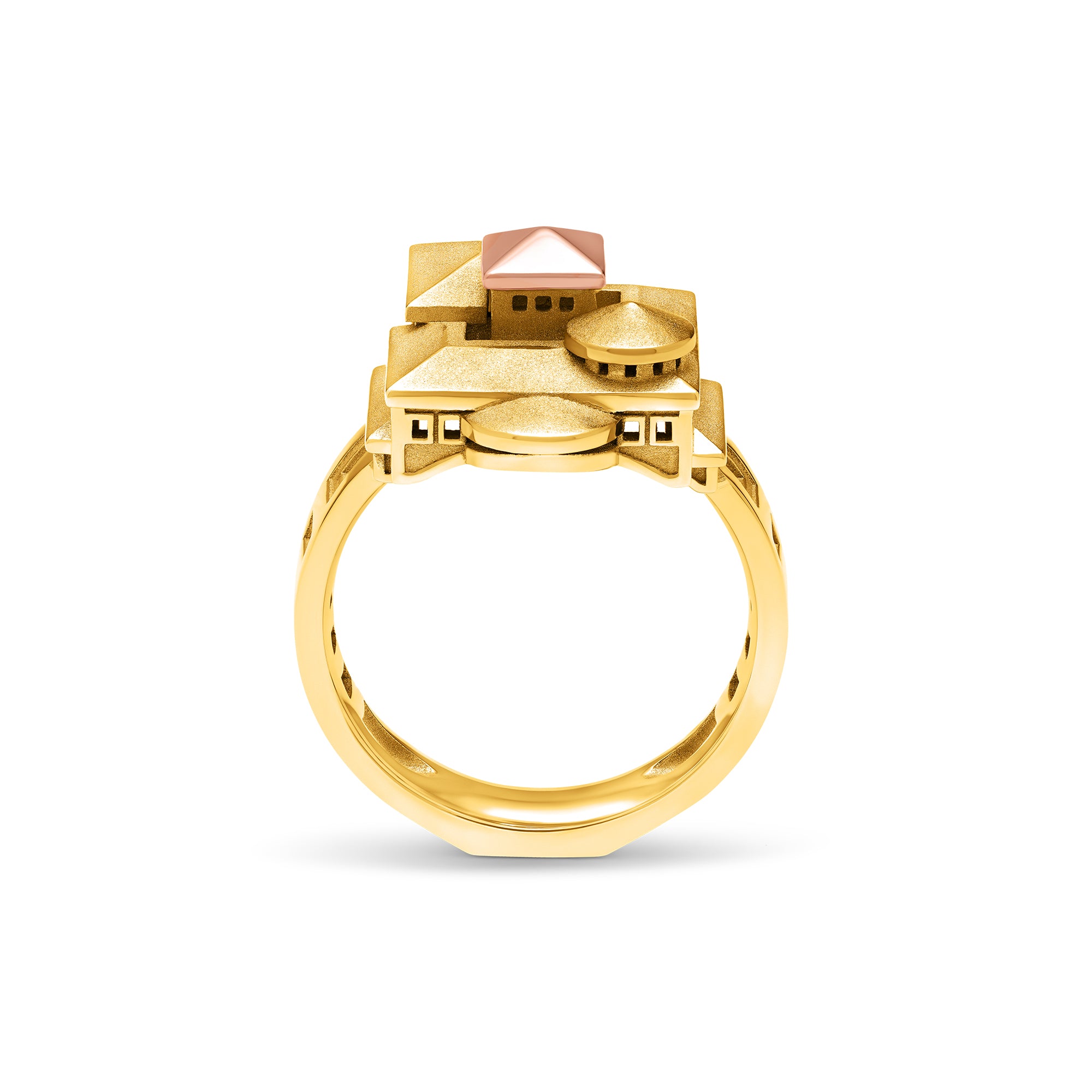 architecture gold monastery ring Tournaire