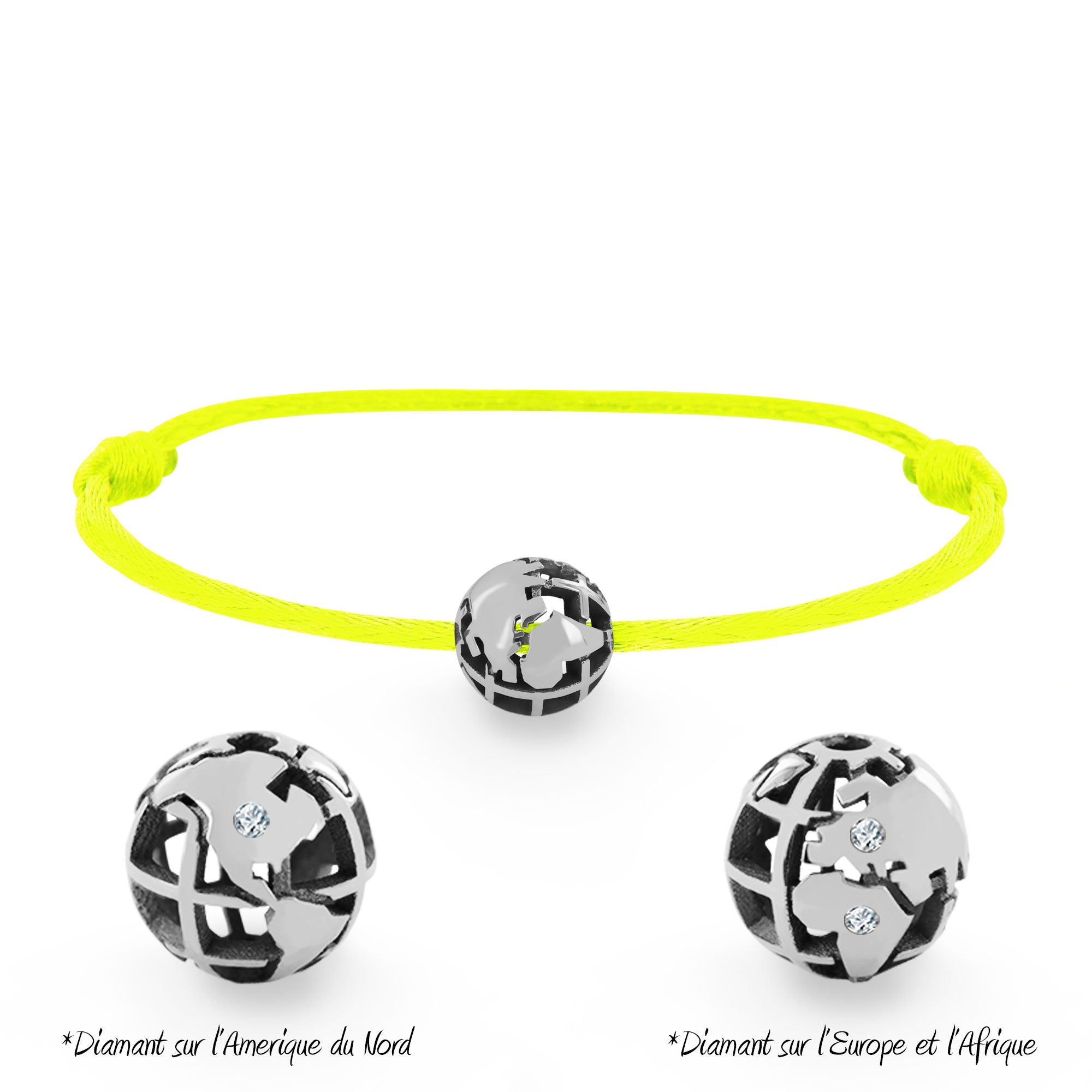 Bracelet Perle de voyage personnalisable