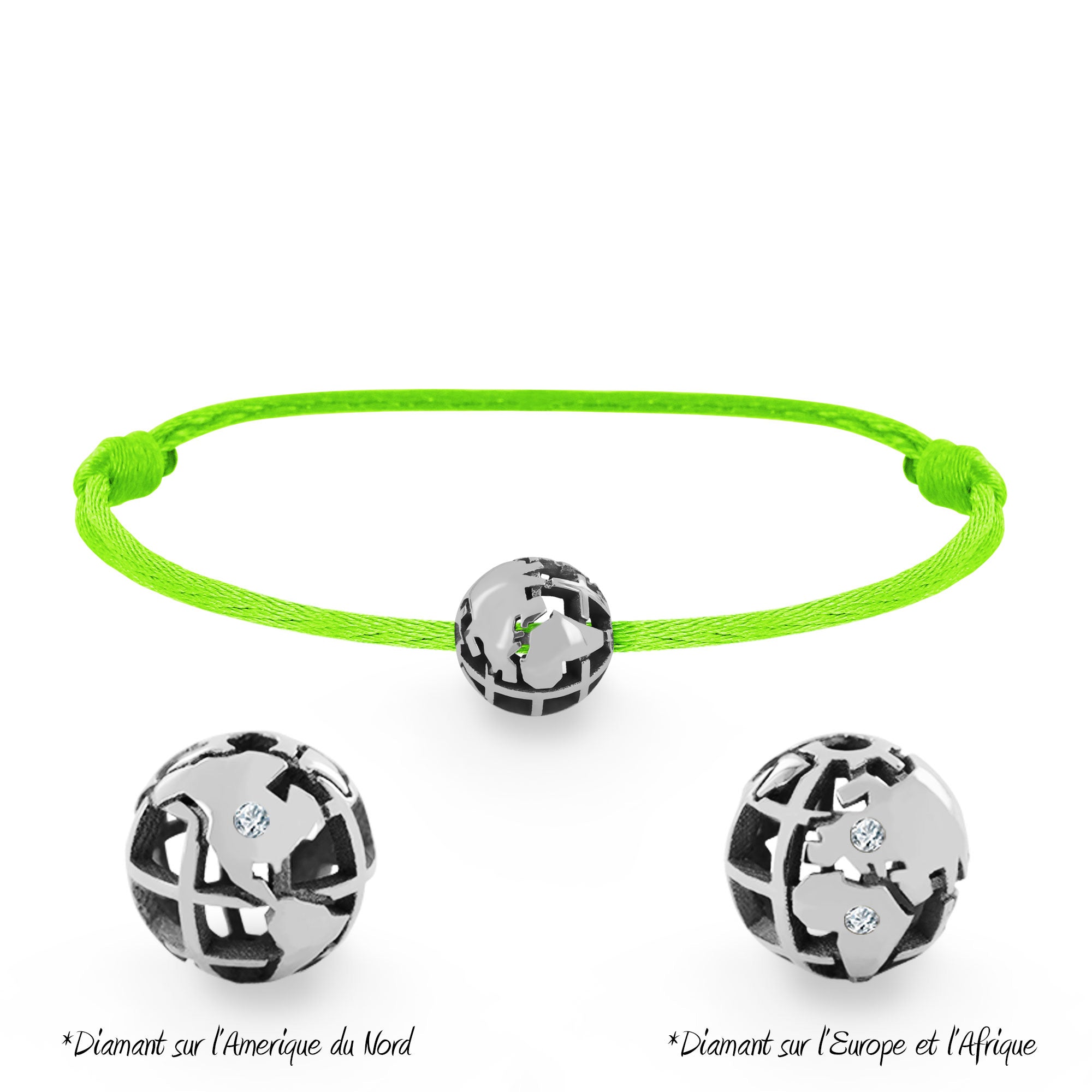 Bracelet Perle de voyage personnalisable