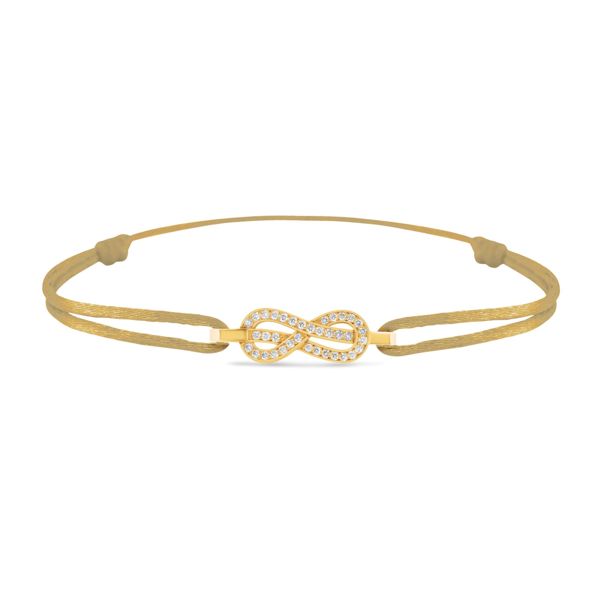 Bracelet aujourd'hui l'amour pavage diamants