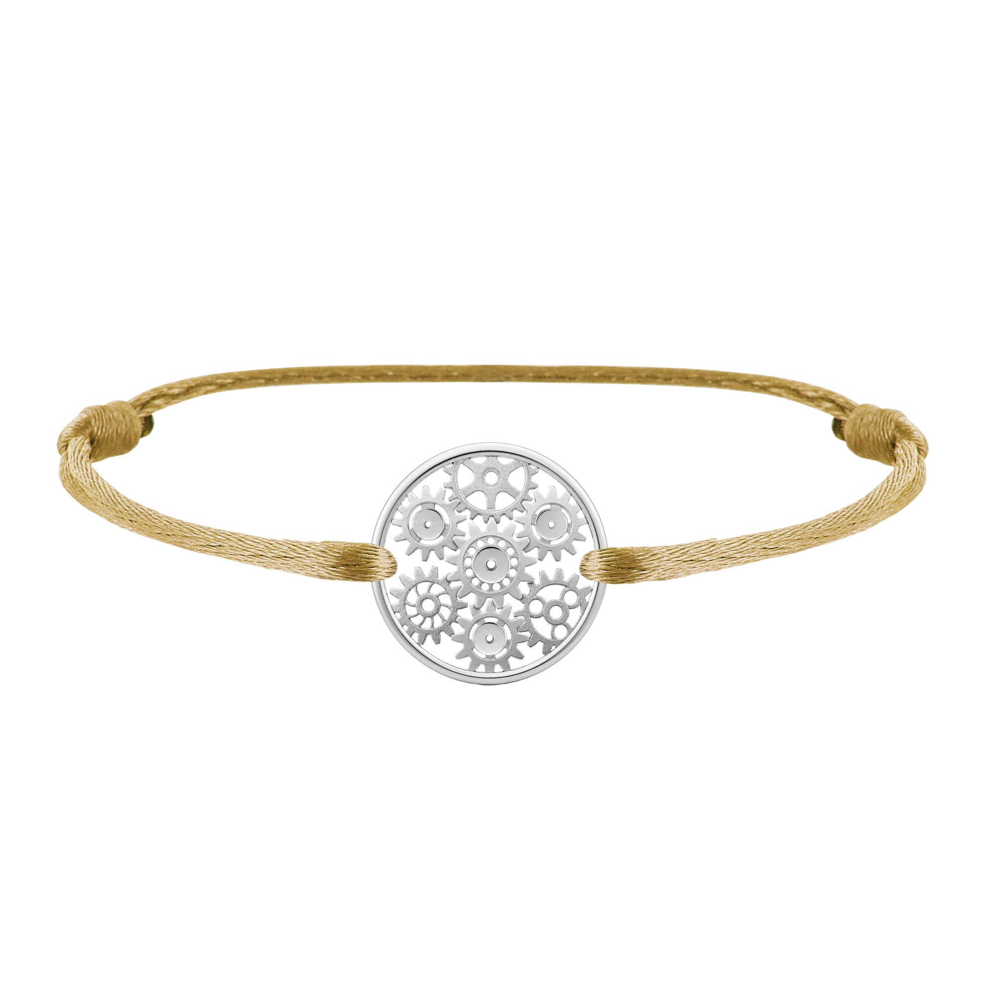 Engrenages gold link bracelet