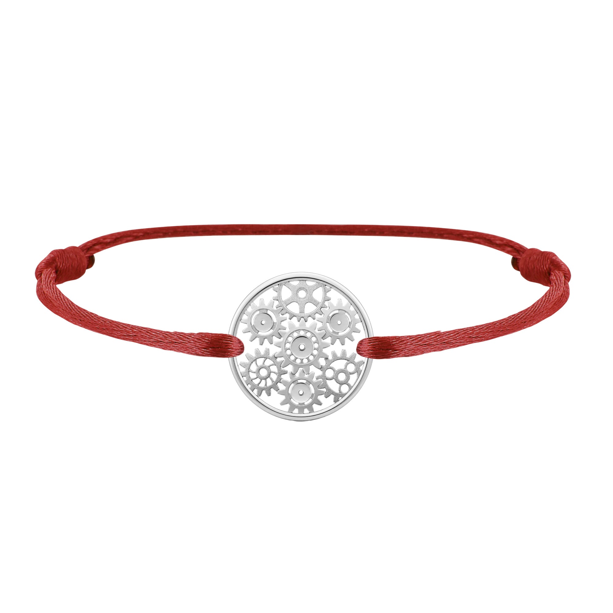 Bracelet lien Engrenages en or