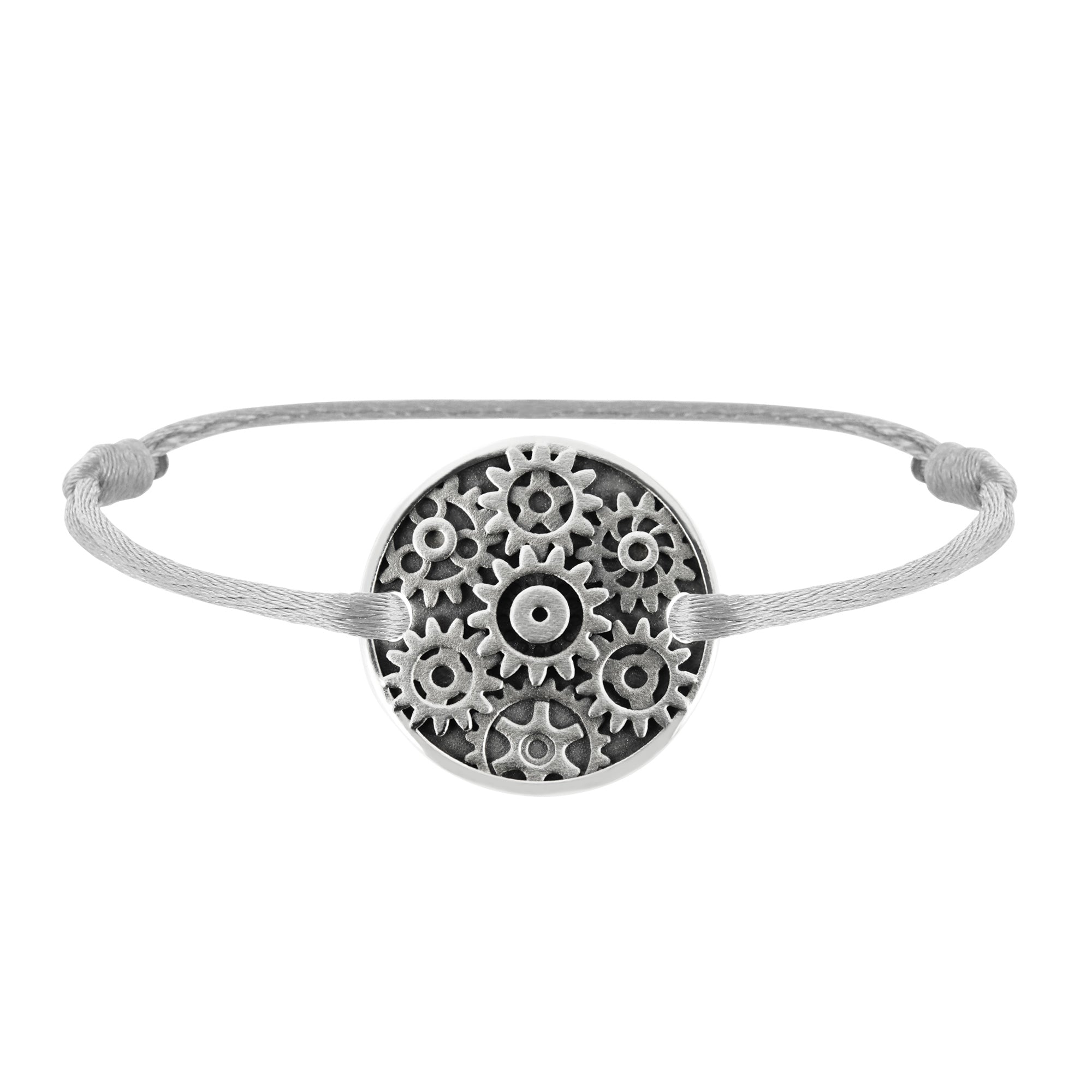 Engrenages silver link bracelet