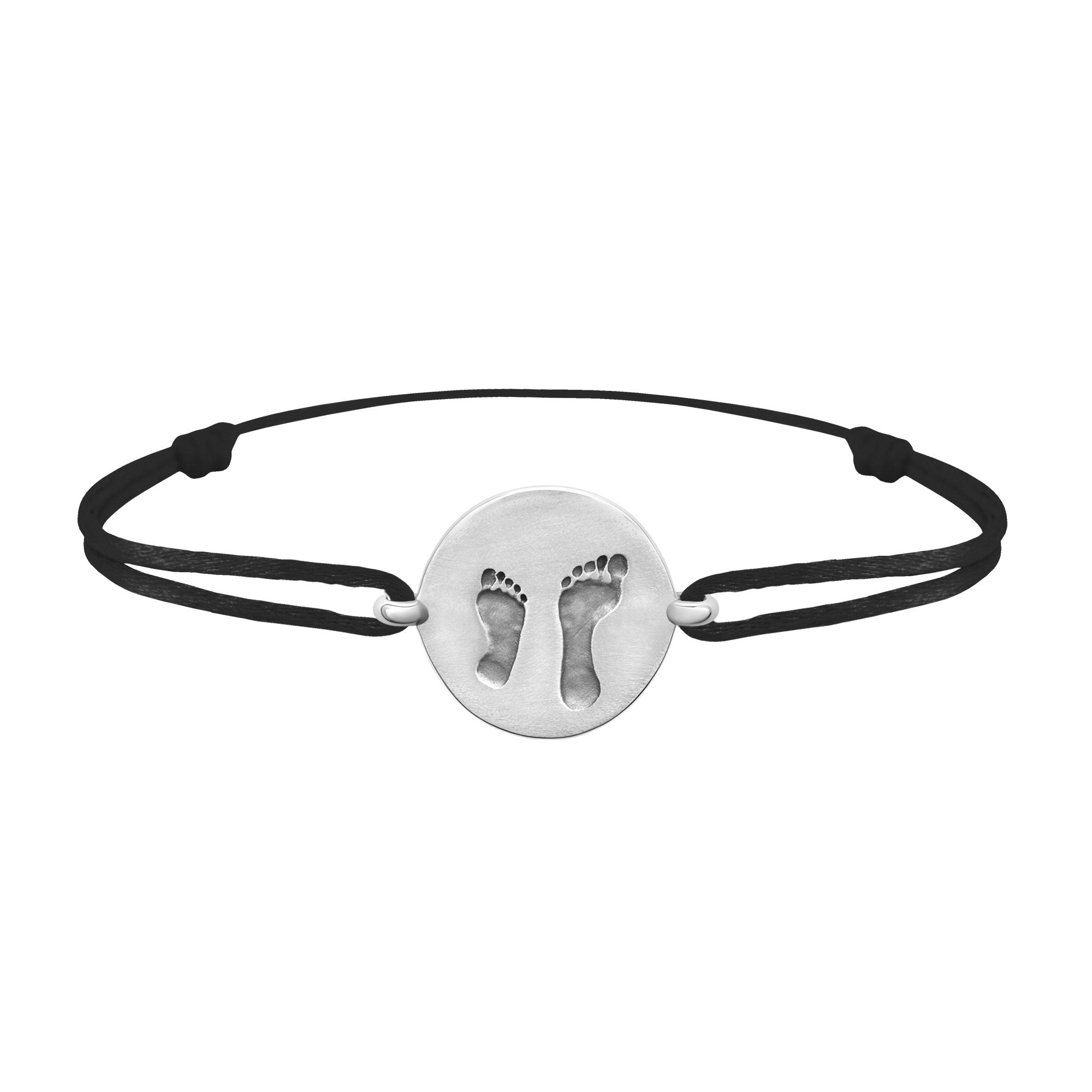 Accompanying link bracelet in silver