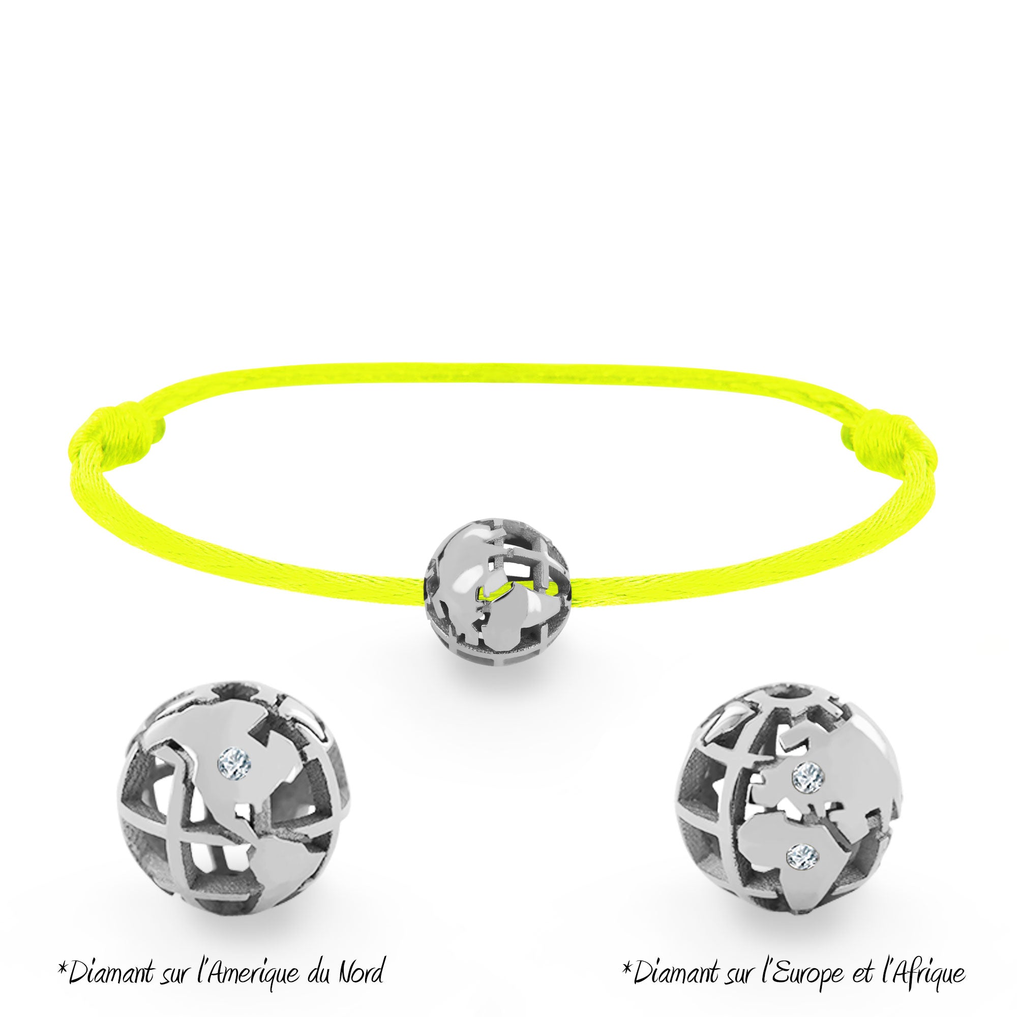 Bracelet Perle de voyage personnalisable