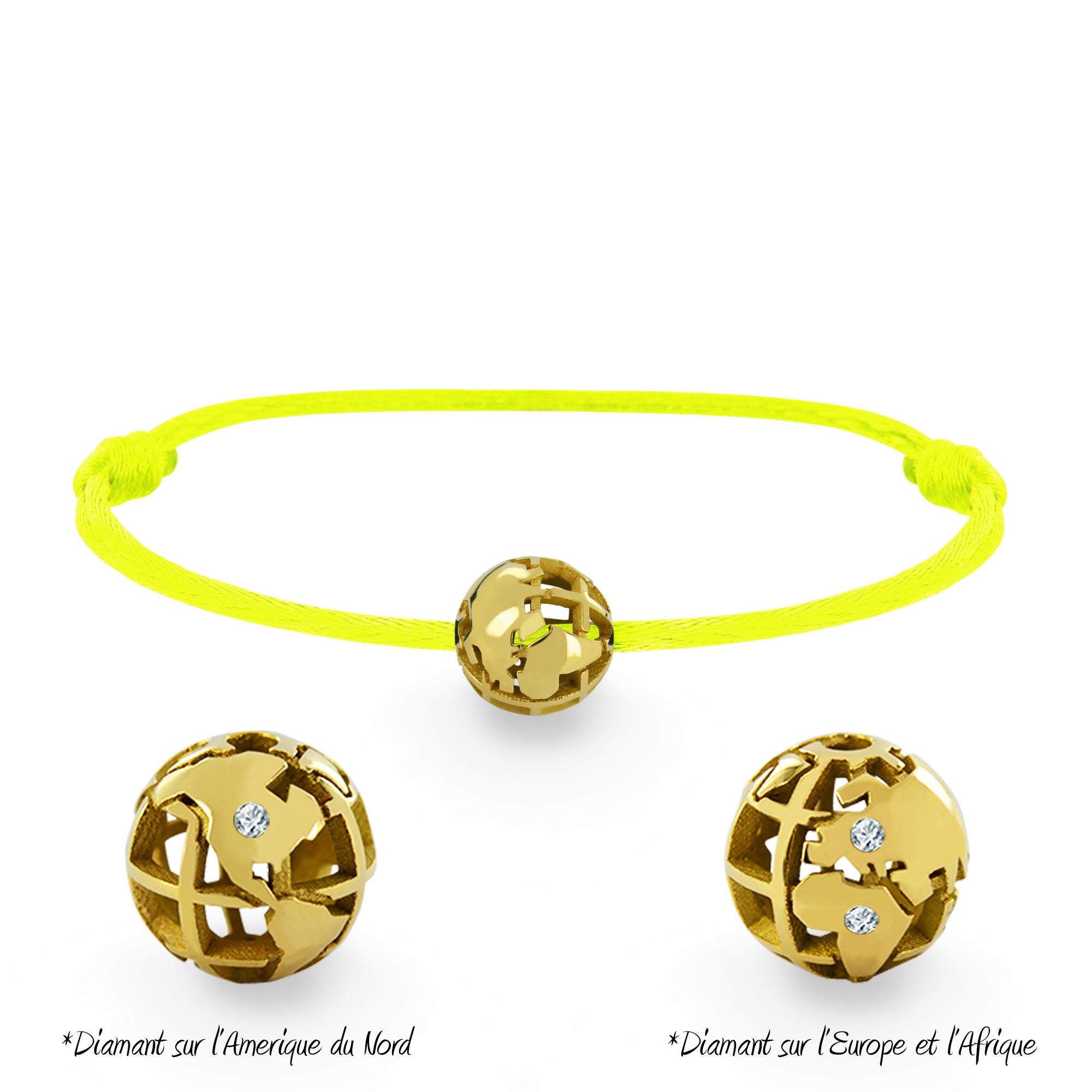 Bracelet Perle de voyage personnalisable